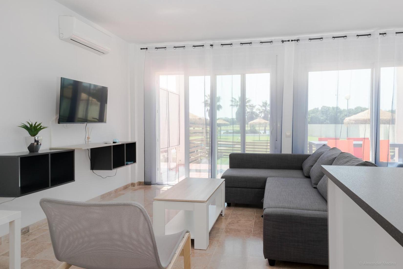 Roquetas Beach and Playa Serena Golf Village