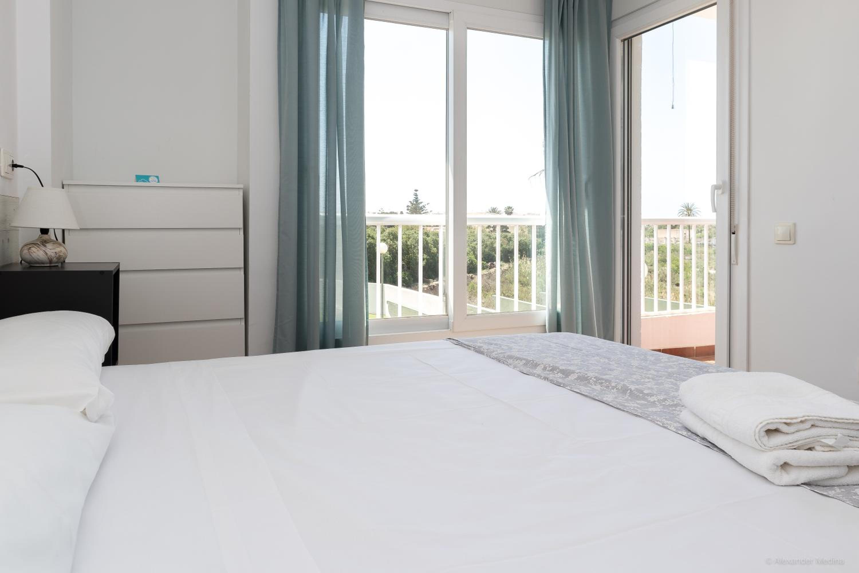 Roquetas Beach and Playa Serena Golf Village