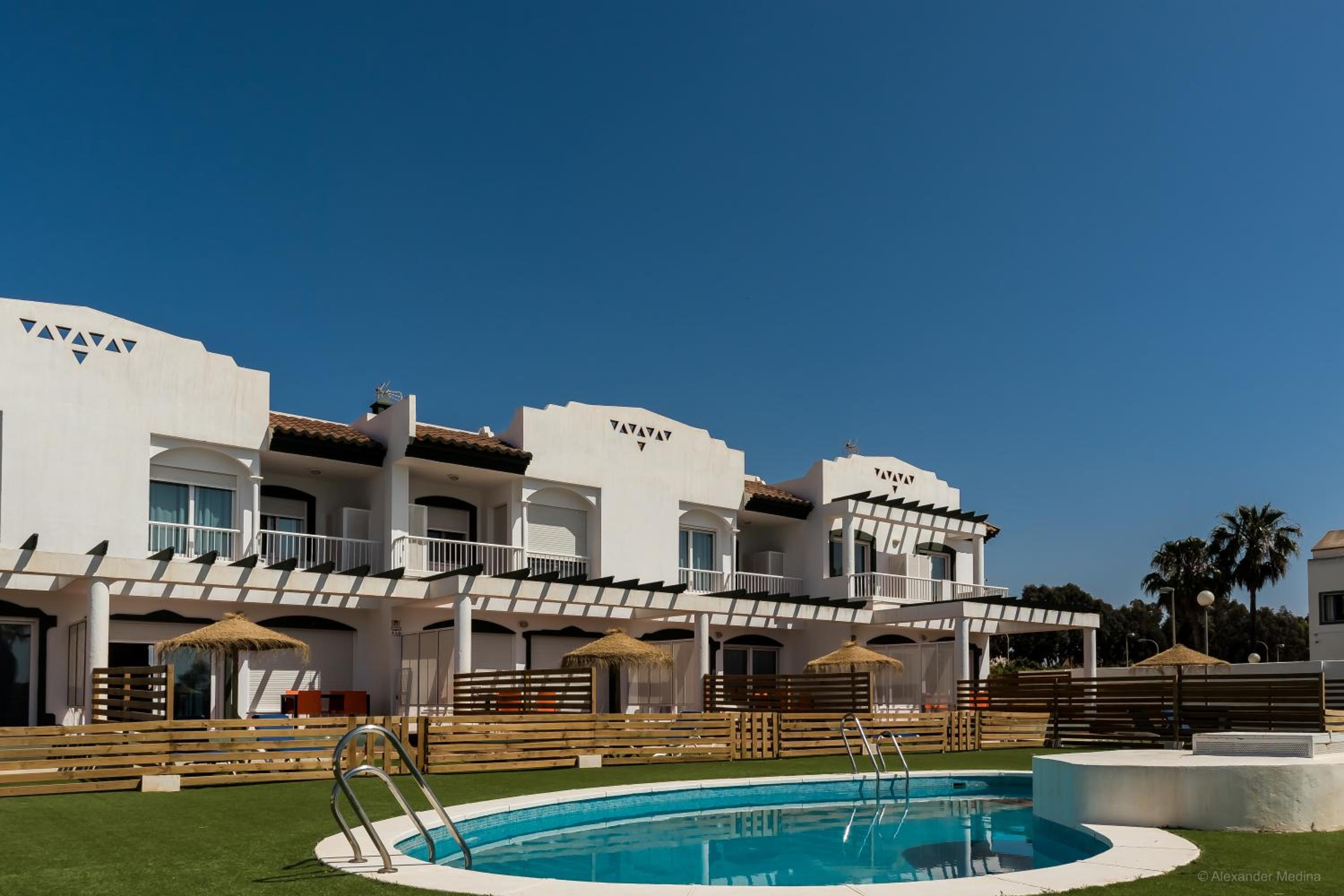 Roquetas Beach and Playa Serena Golf Village