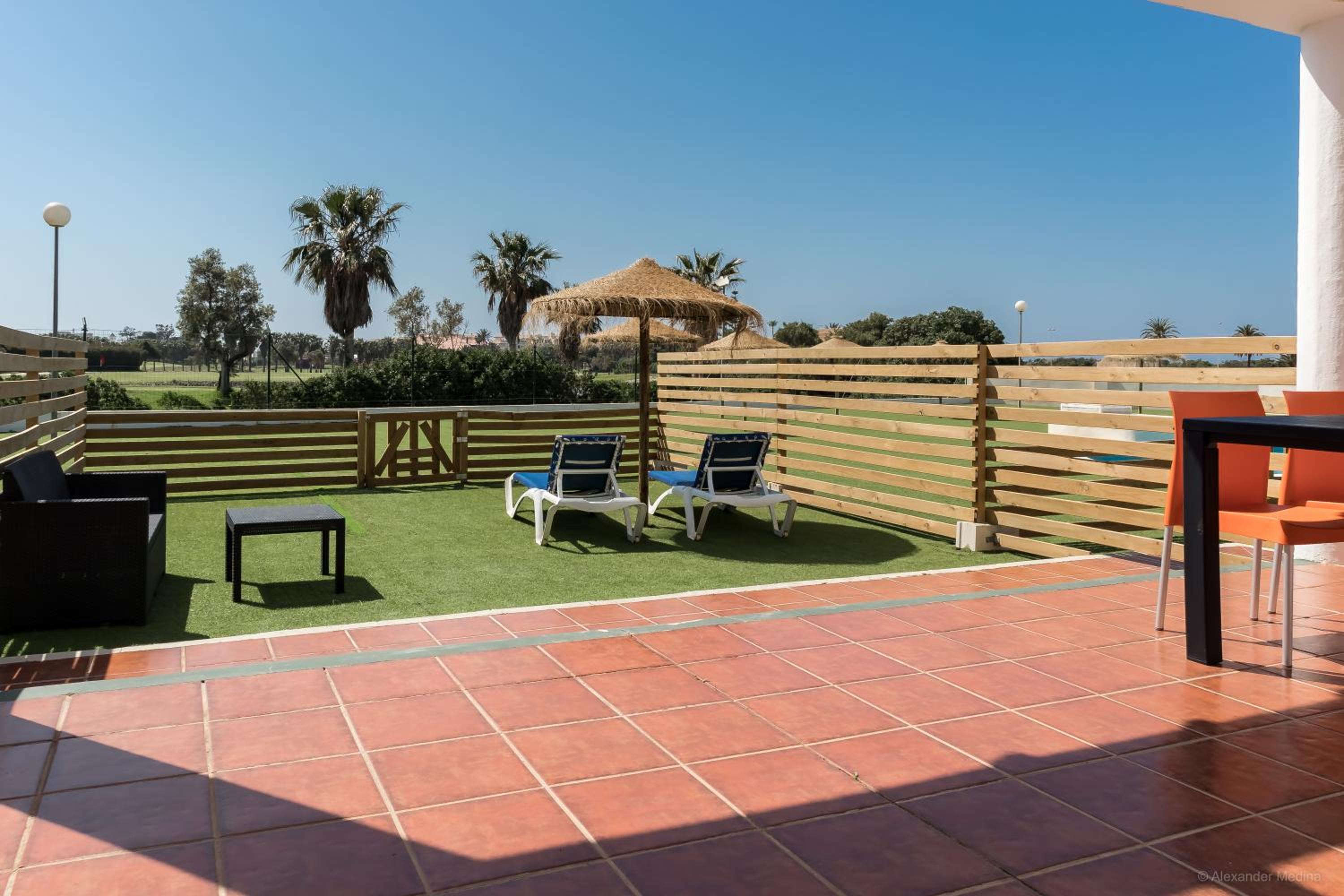 Roquetas Beach and Playa Serena Golf Village