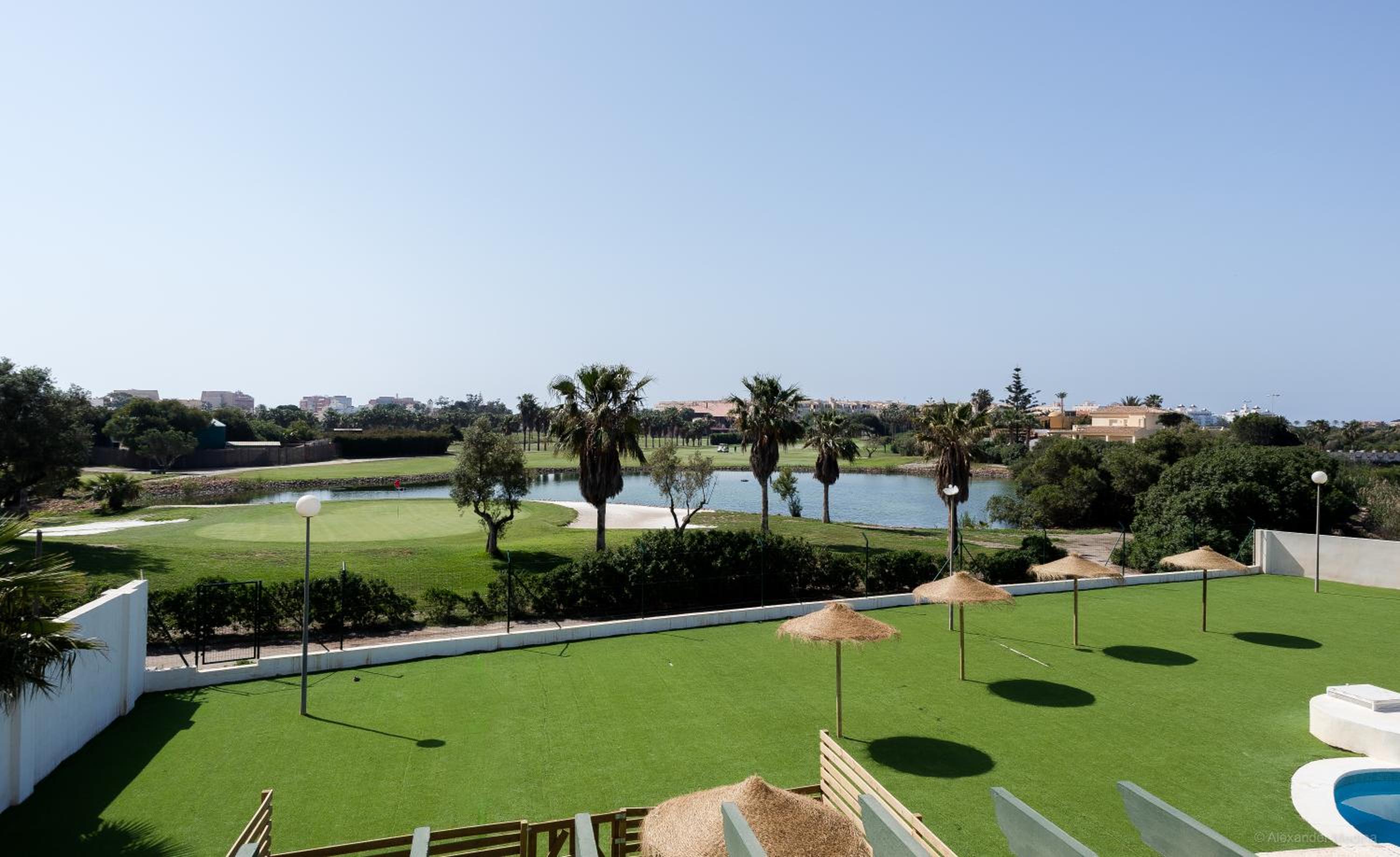 Roquetas Beach and Playa Serena Golf Village