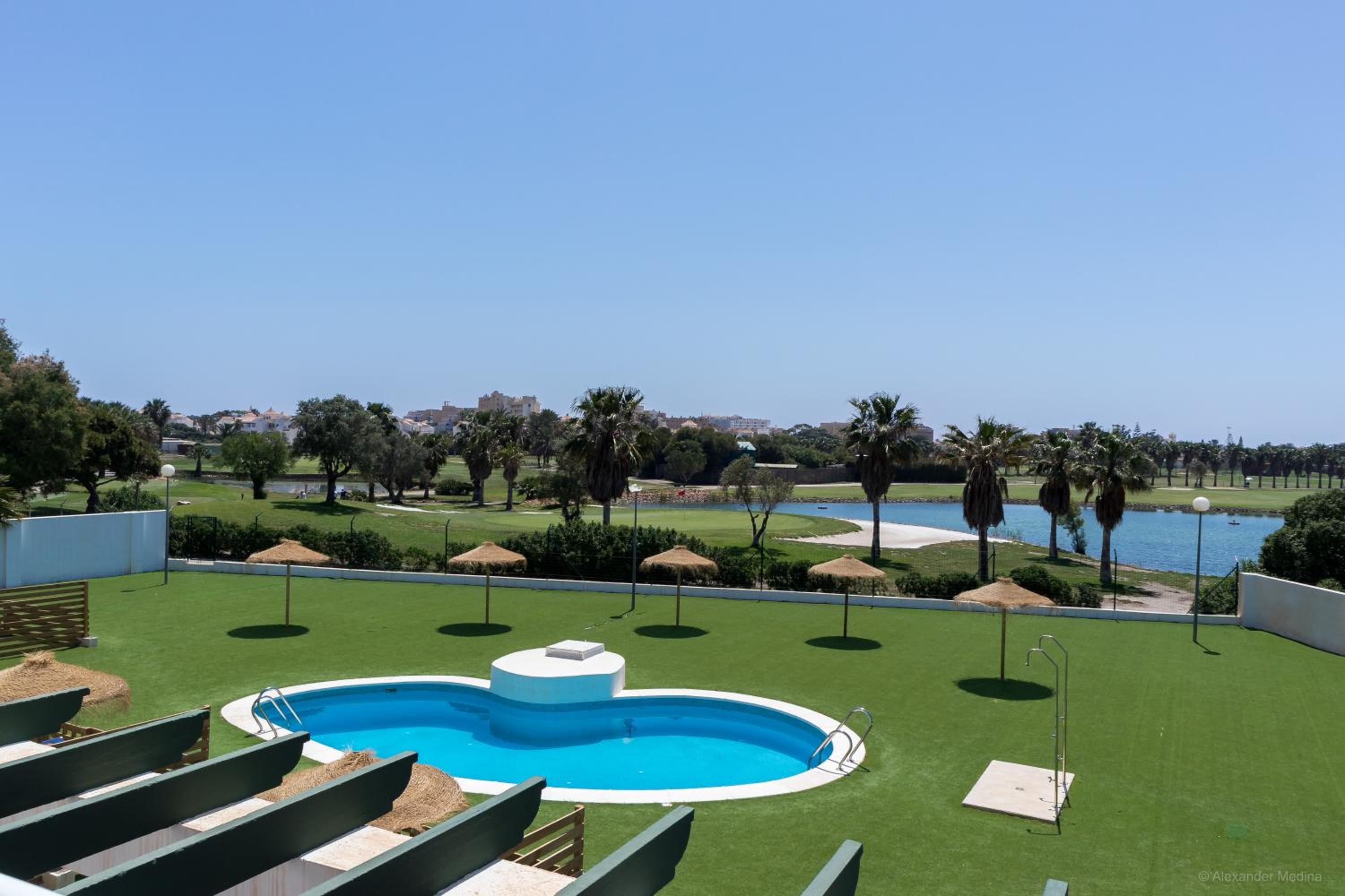 Roquetas Beach and Playa Serena Golf Village