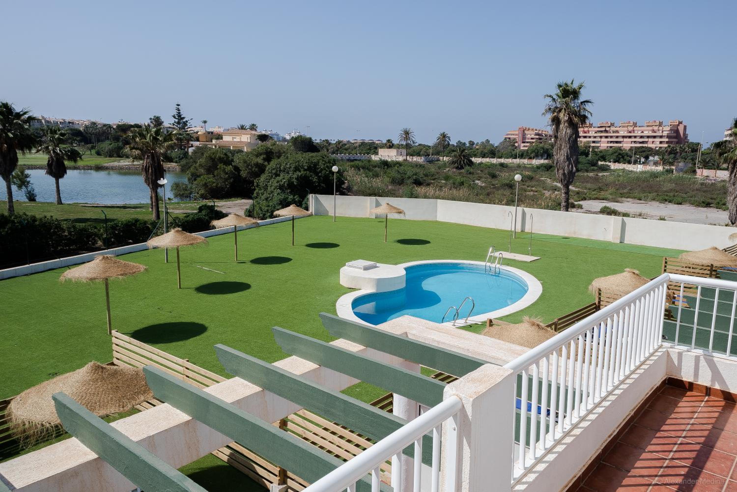 Roquetas Beach and Playa Serena Golf Village