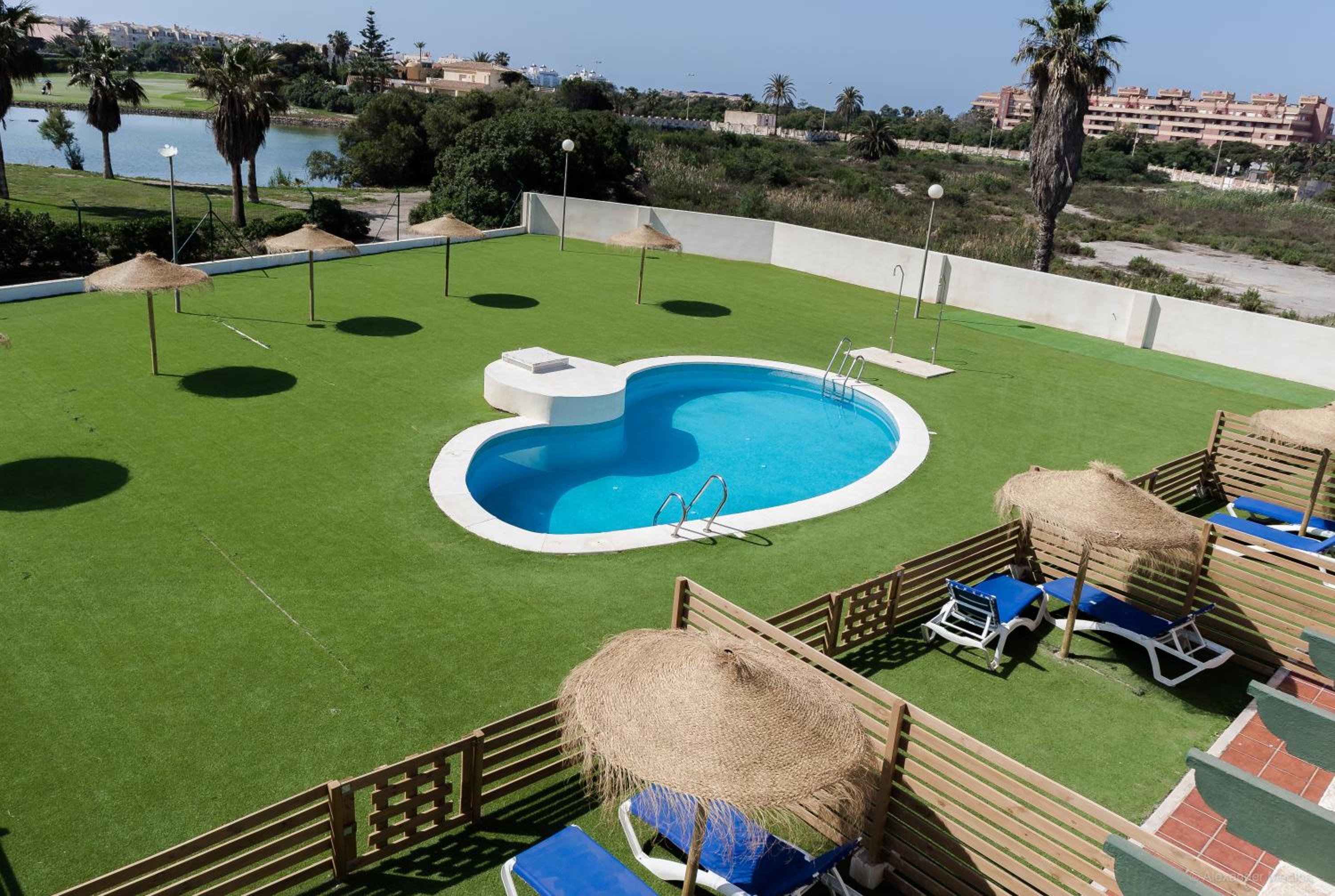 Roquetas Beach and Playa Serena Golf Village