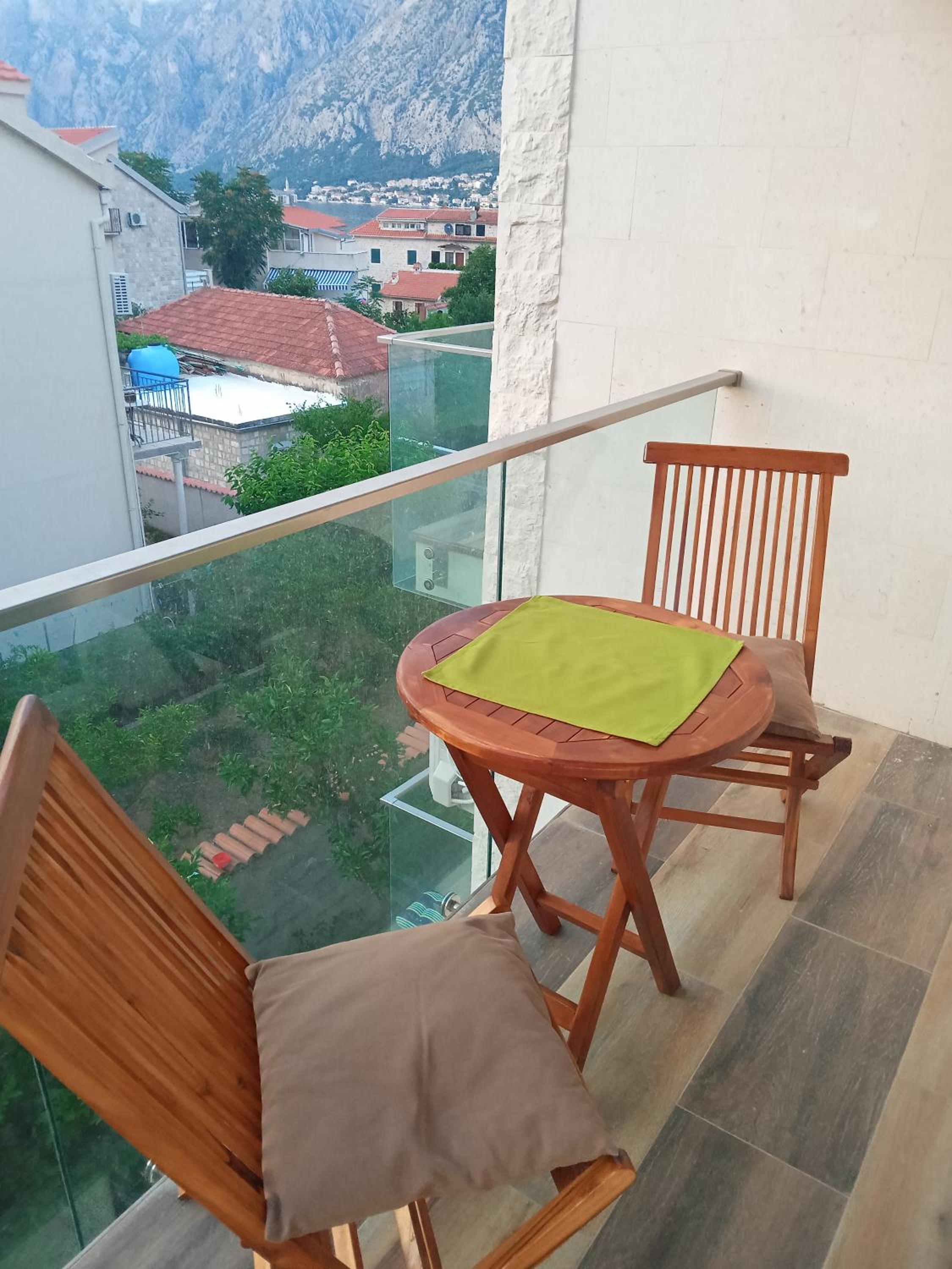 Apartments with sea view in Prcanj view 4