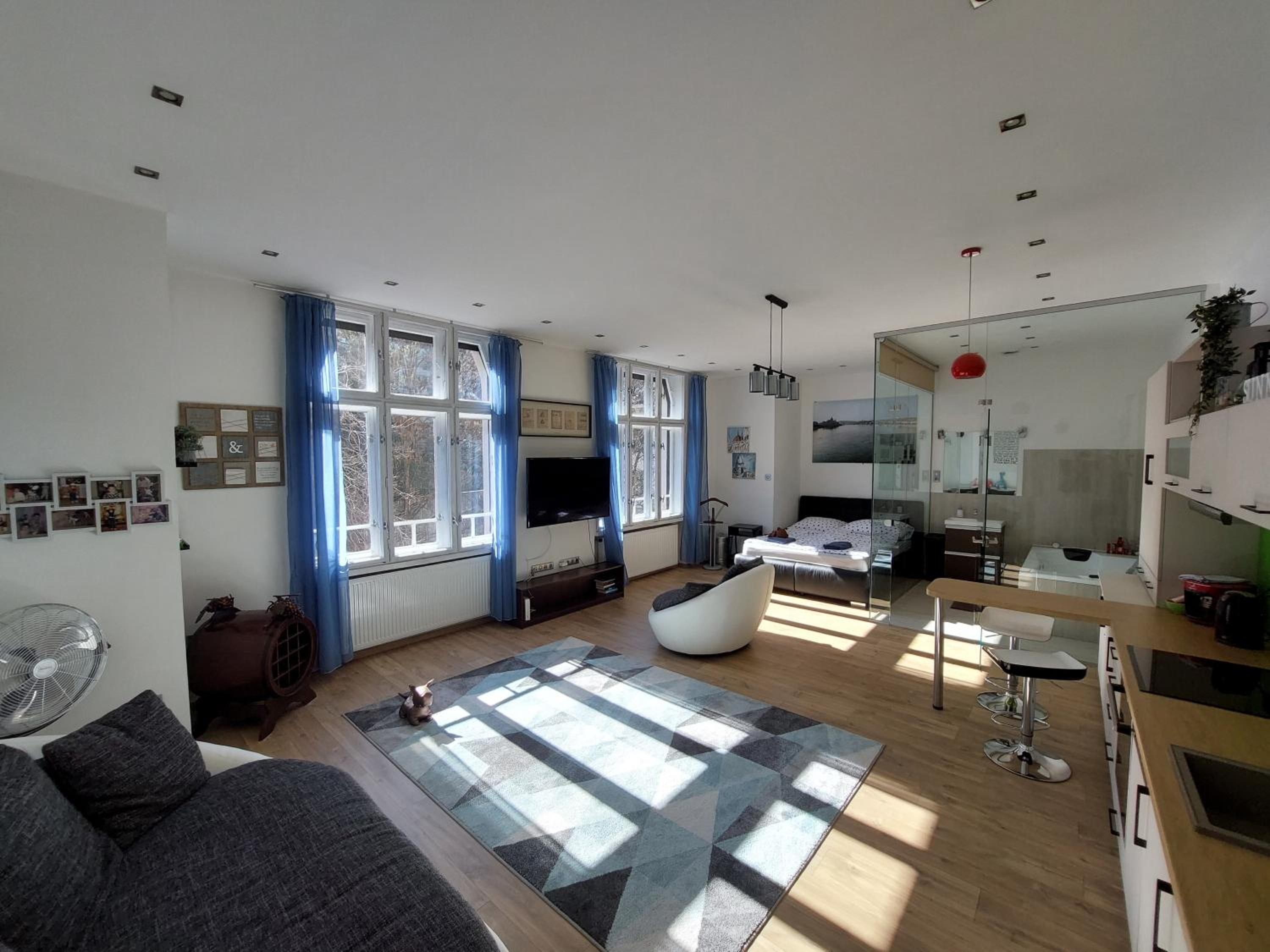 Sunny Studio at the Castle view 3