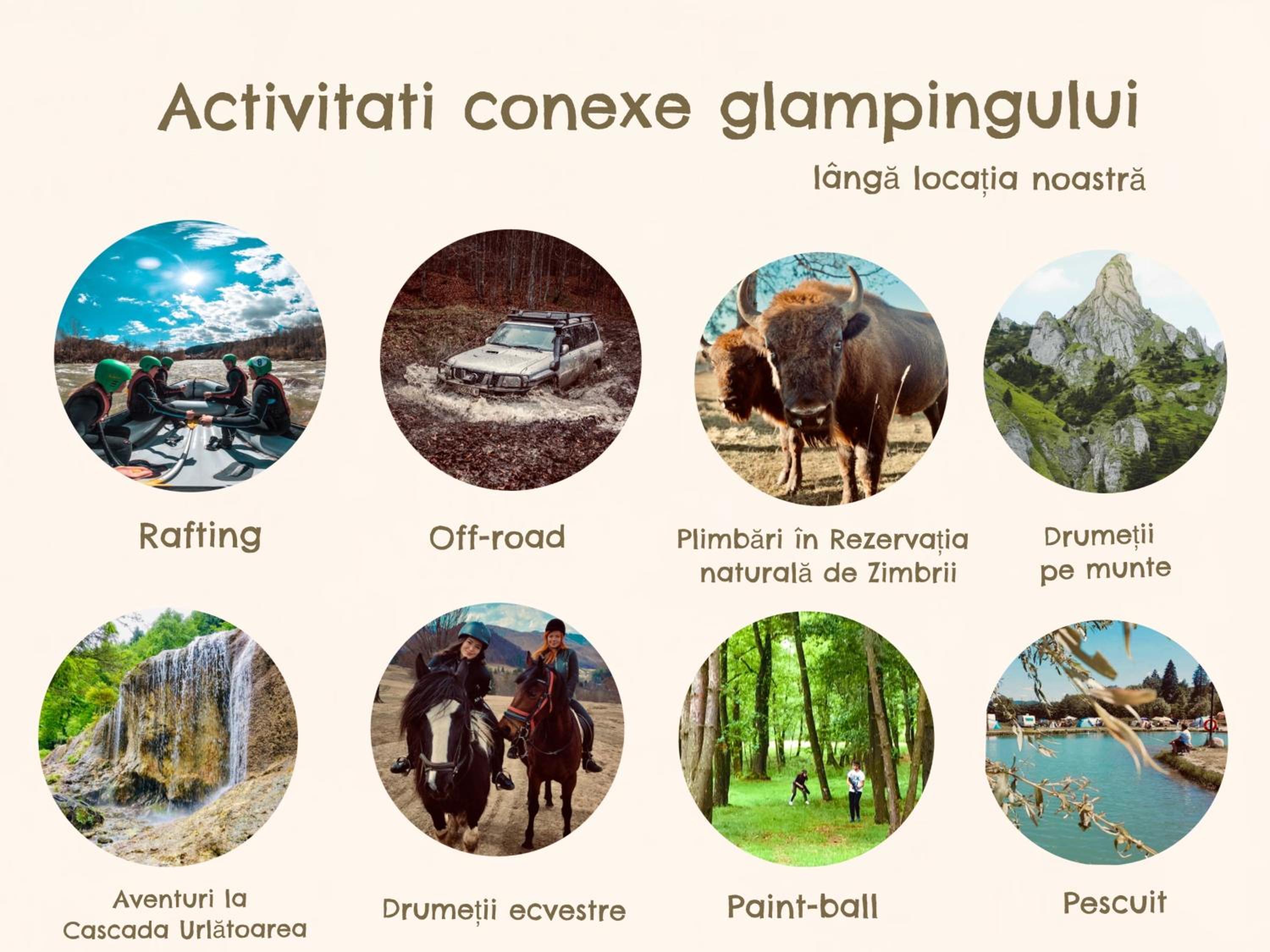 Glamping Iurte Mongole Spiritul Zimbrului