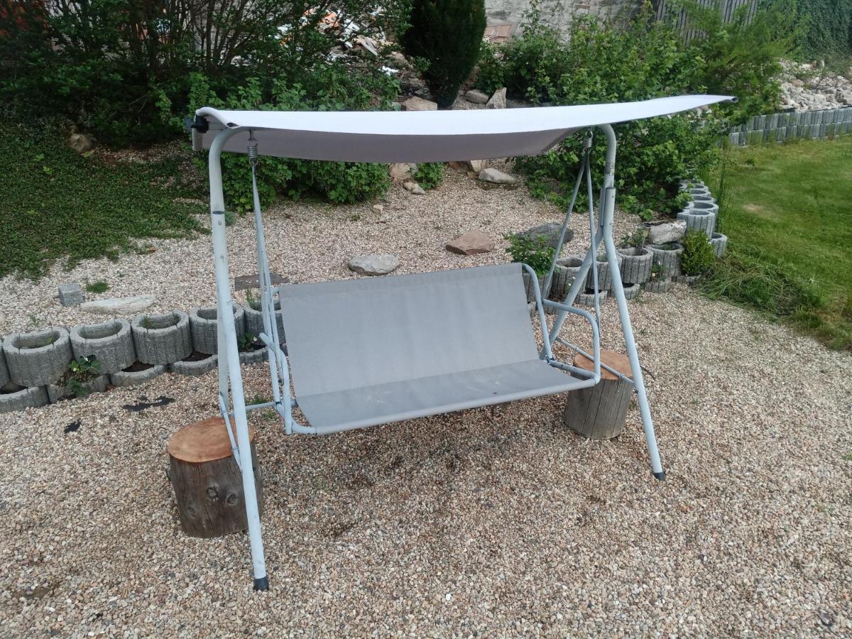 outdoor BBQ area