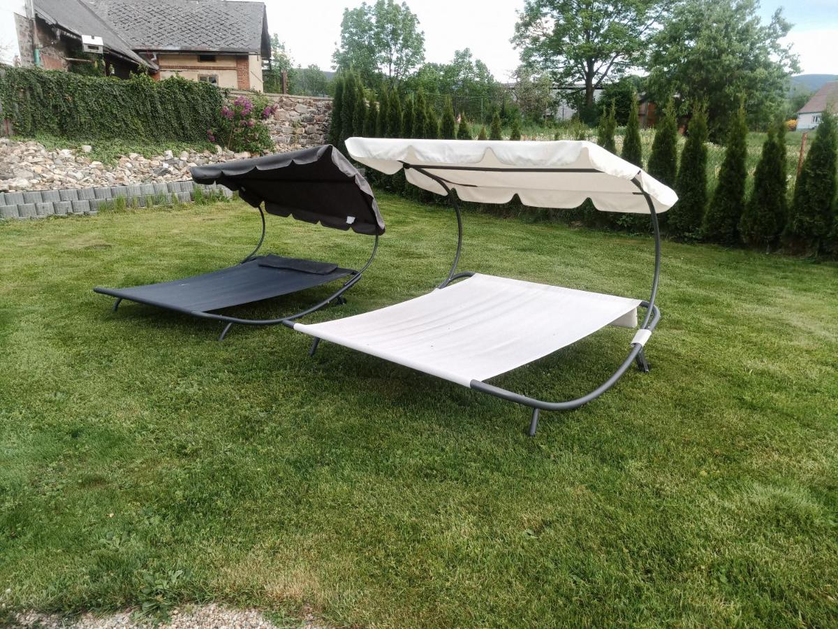 outdoor BBQ area