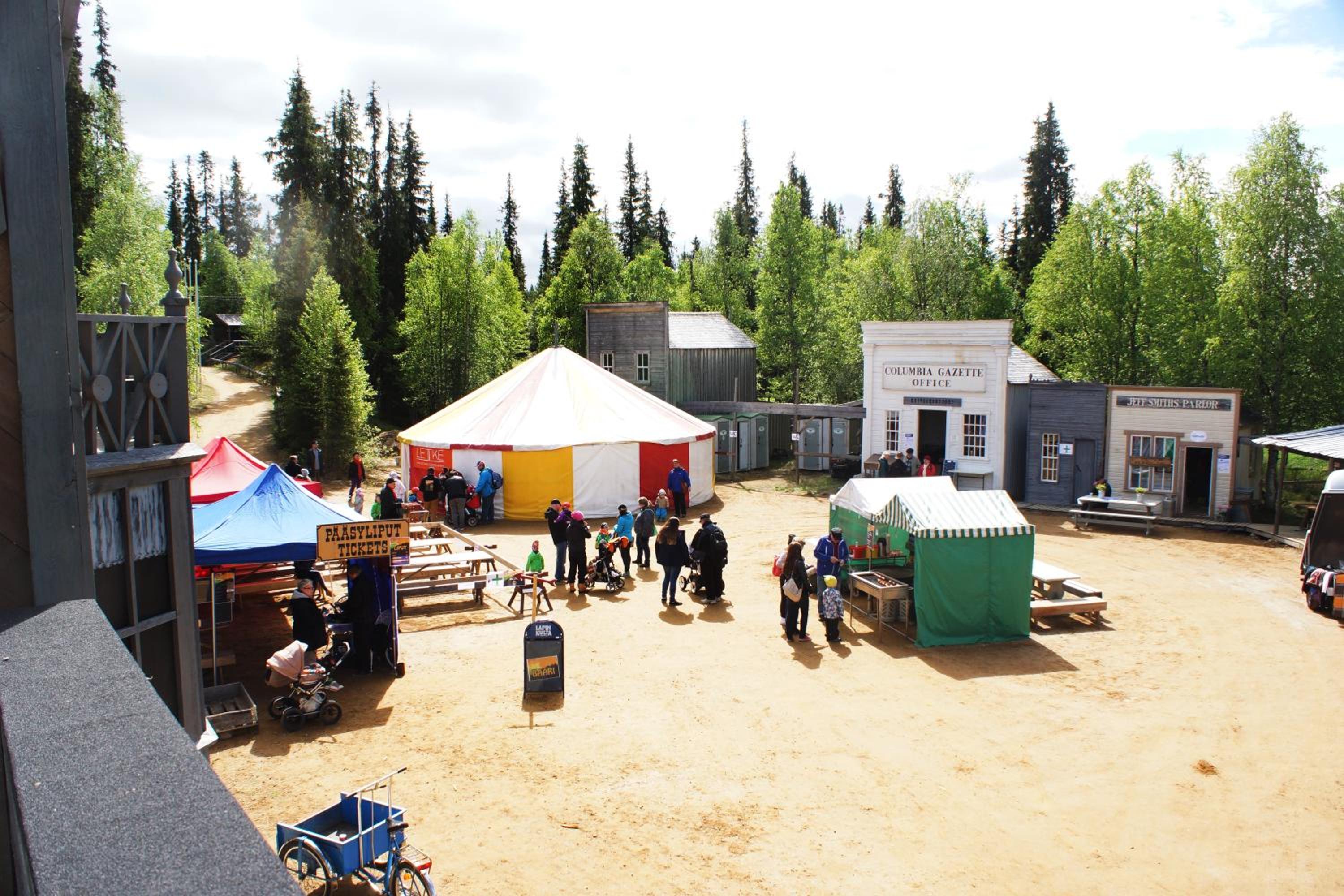 Tankavaara Gold Village