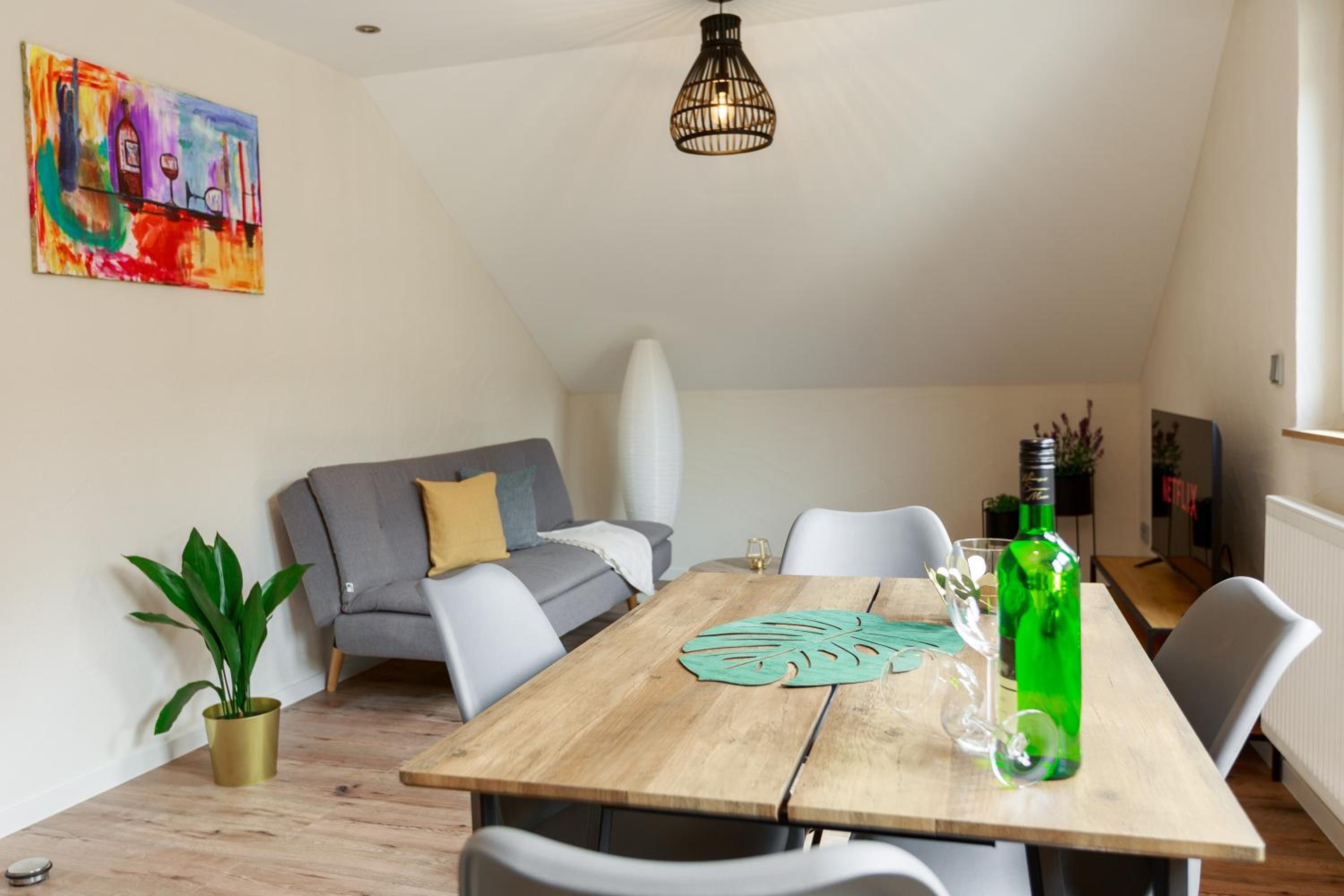Winterangebot - MoselloLodge, Luxus-Ferienhaus, Dachterrasse, Netflix, Waschmaschine