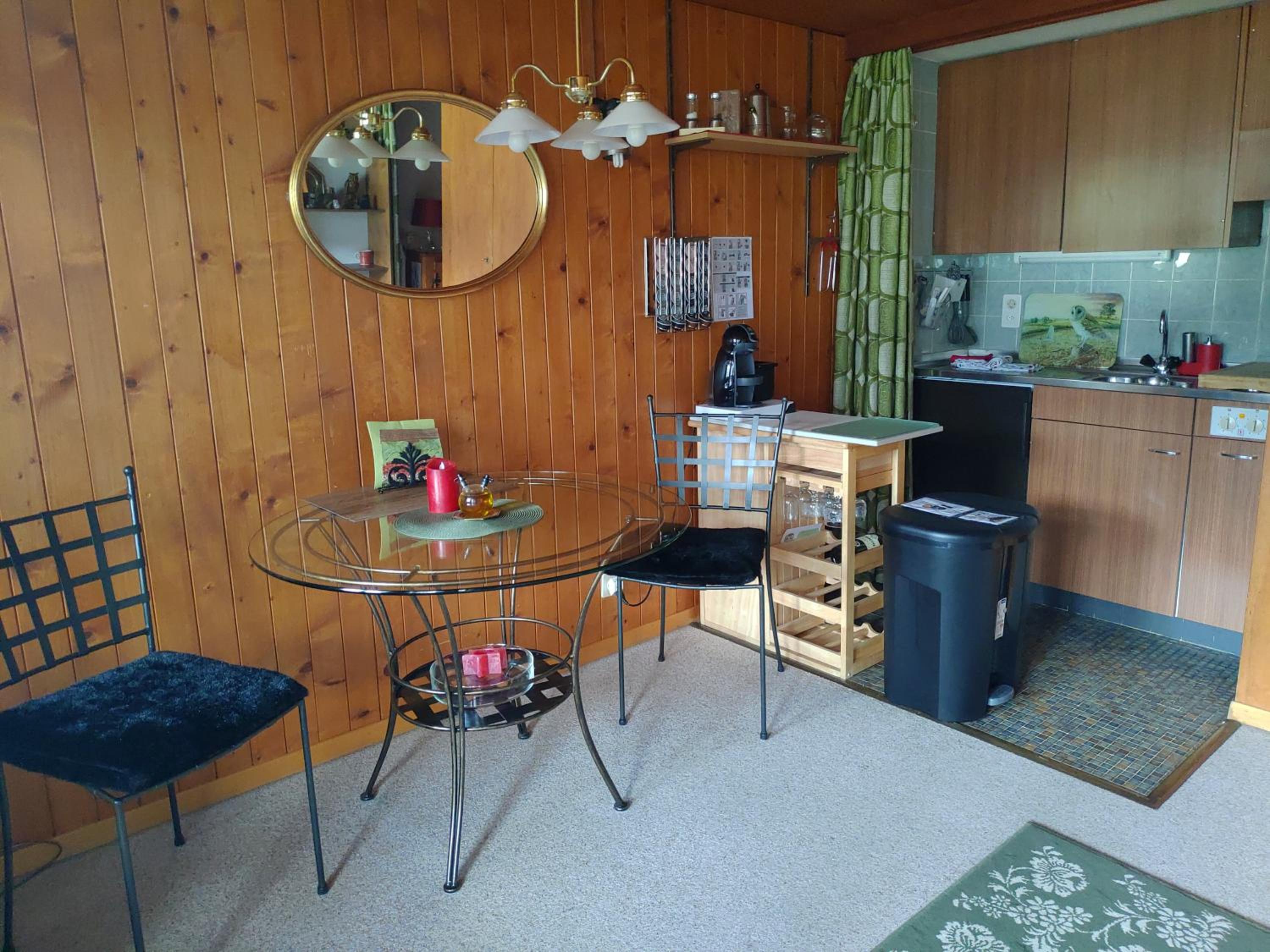 Studio avec vue splendide sur les Diablerets