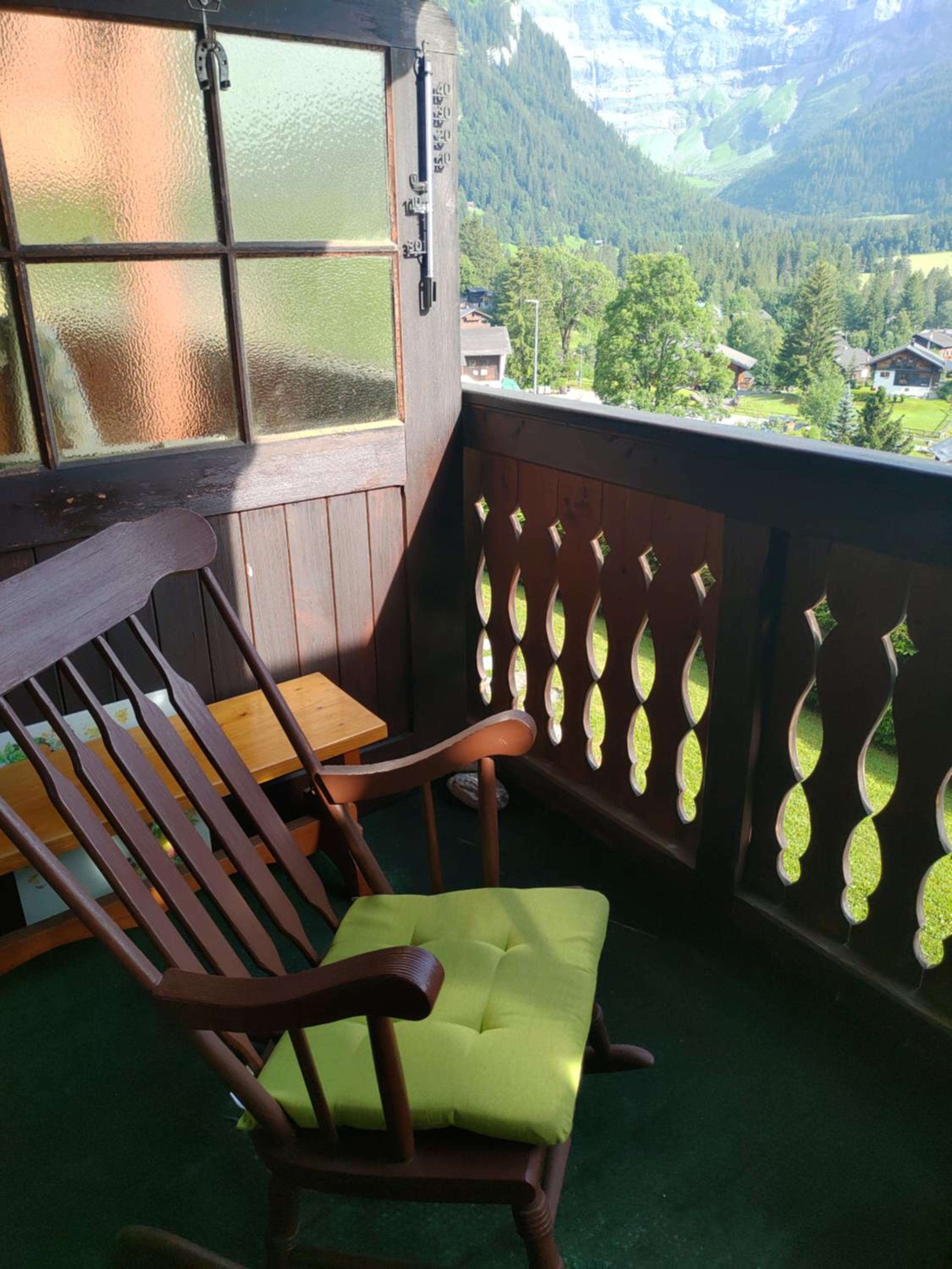 Studio avec vue splendide sur les Diablerets
