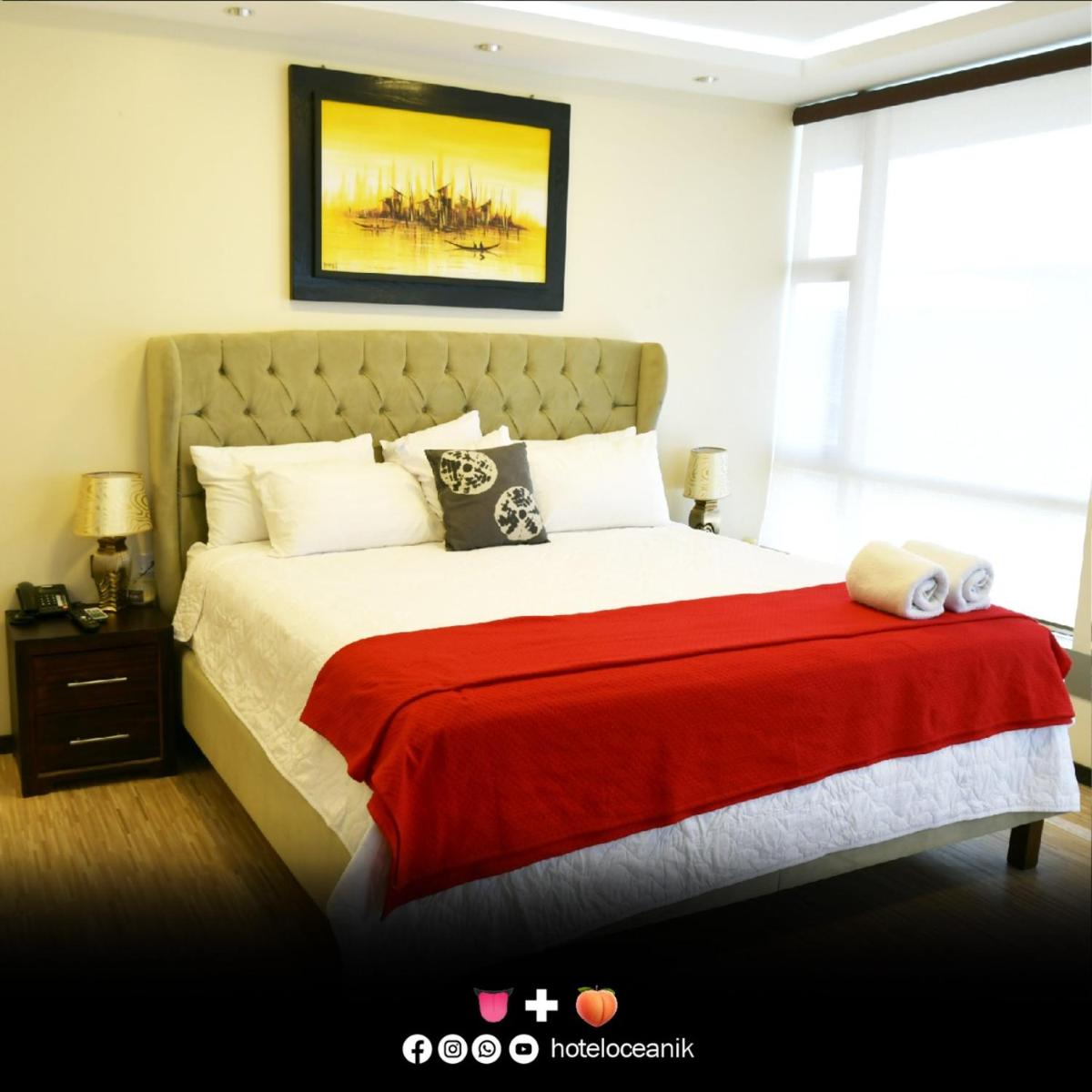 HOTEL OCEANIK en Manta — hotel room