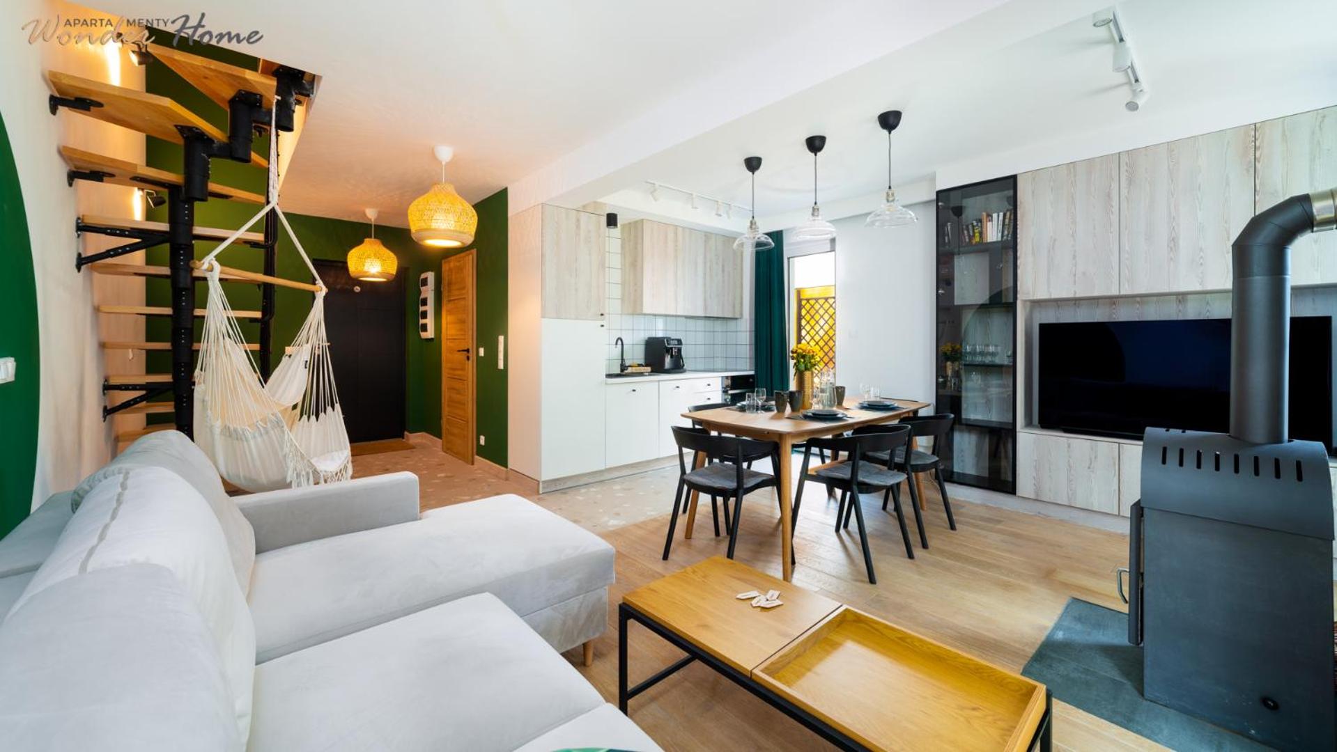 Wonder Home - Domki górskie wolnostojące z prywatnymi tarasami - zielona okolica