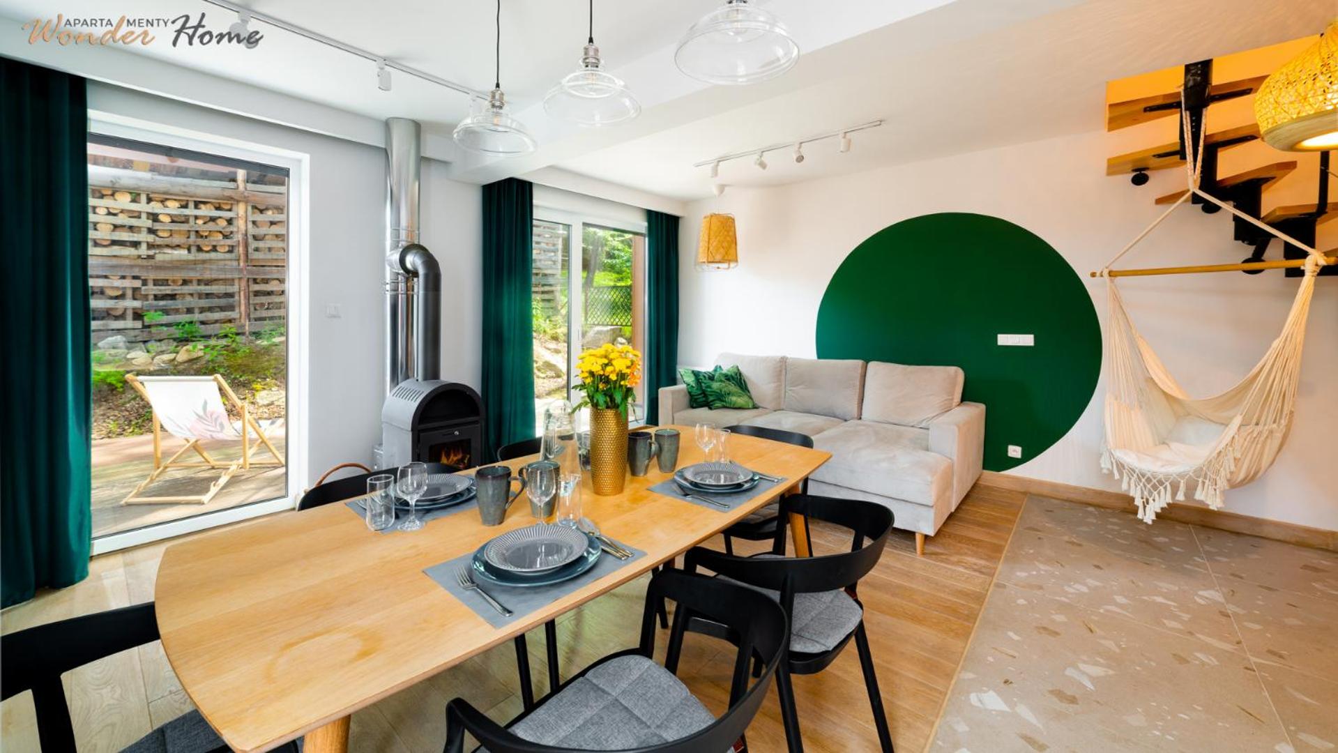 Wonder Home - Domki górskie wolnostojące z prywatnymi tarasami - zielona okolica
