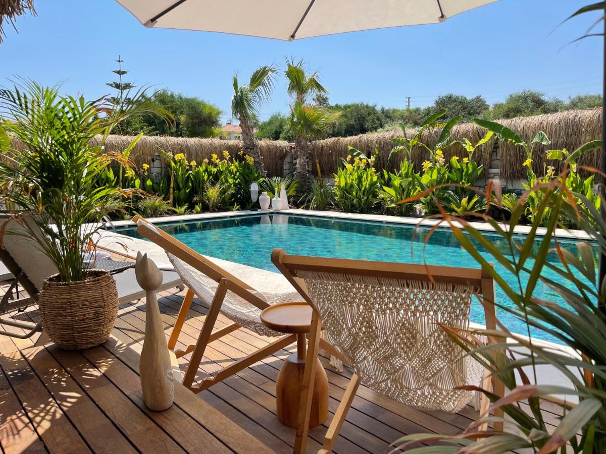 outdoor BBQ area