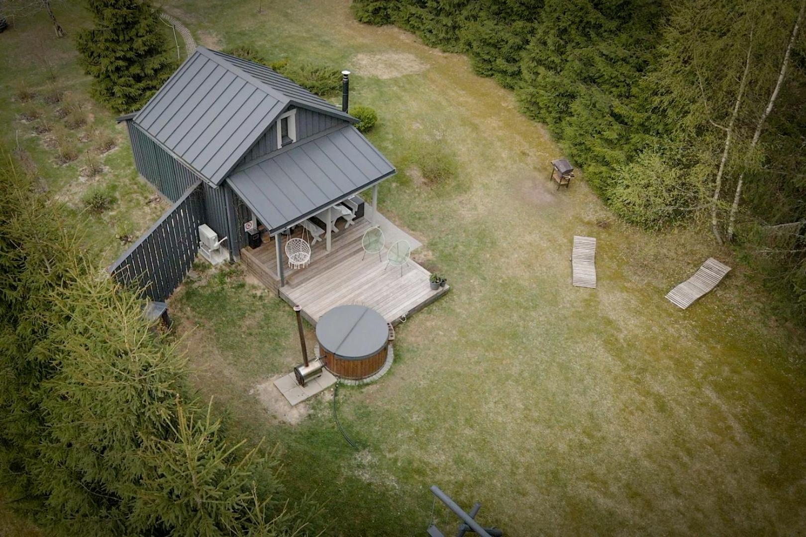 Gilė -'Virš Ąžuolų' - Forest SPA - Horses - Lake - Chalet view 3