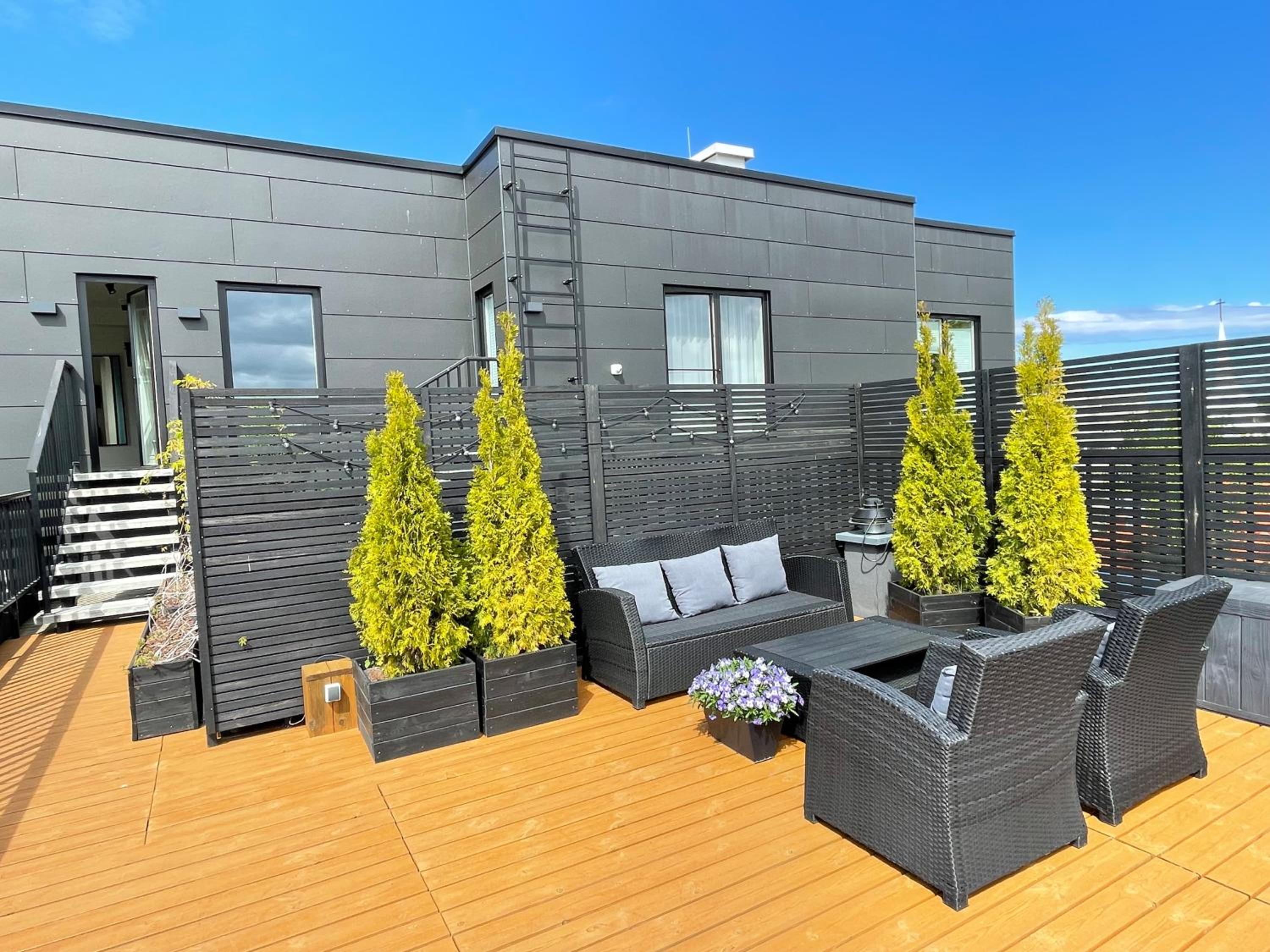 City Terrace Apartment Avangard - Large private roof terrace