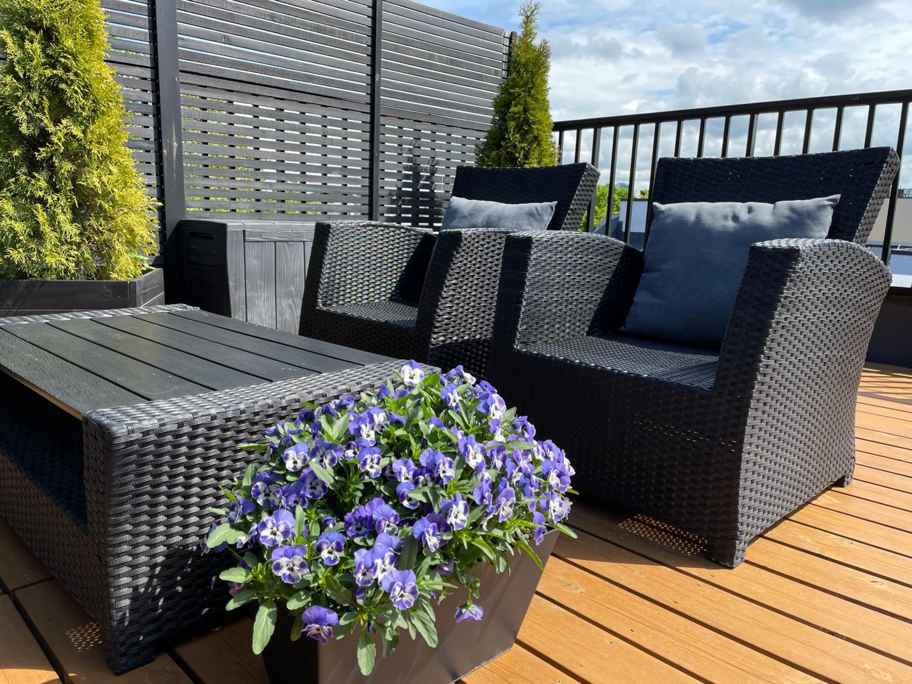 City Terrace Apartment Avangard - Large private roof terrace