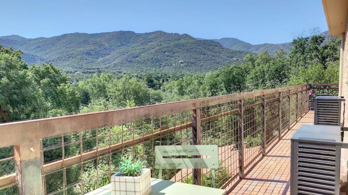 Les Pierres De La Massane - Vue sur les Albères view 2