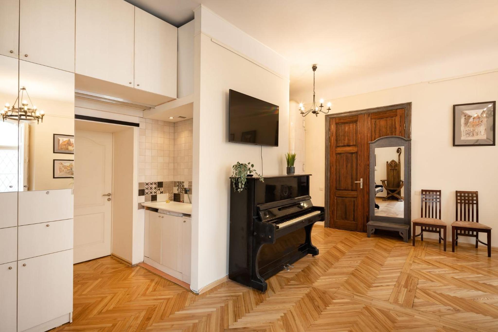 Old Riga Historical One Bedroom Apartment view 2