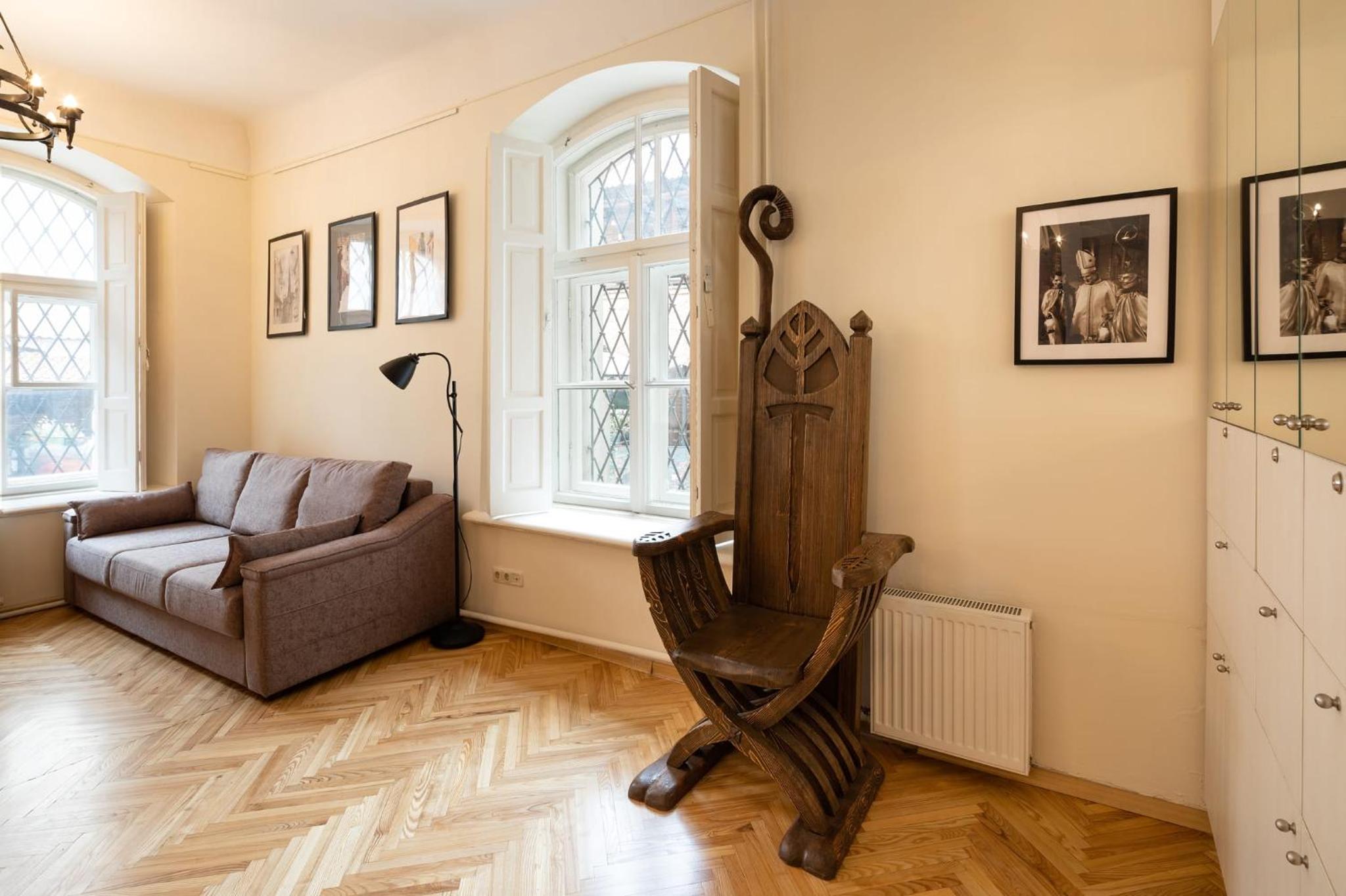 Old Riga Historical One Bedroom Apartment view 4