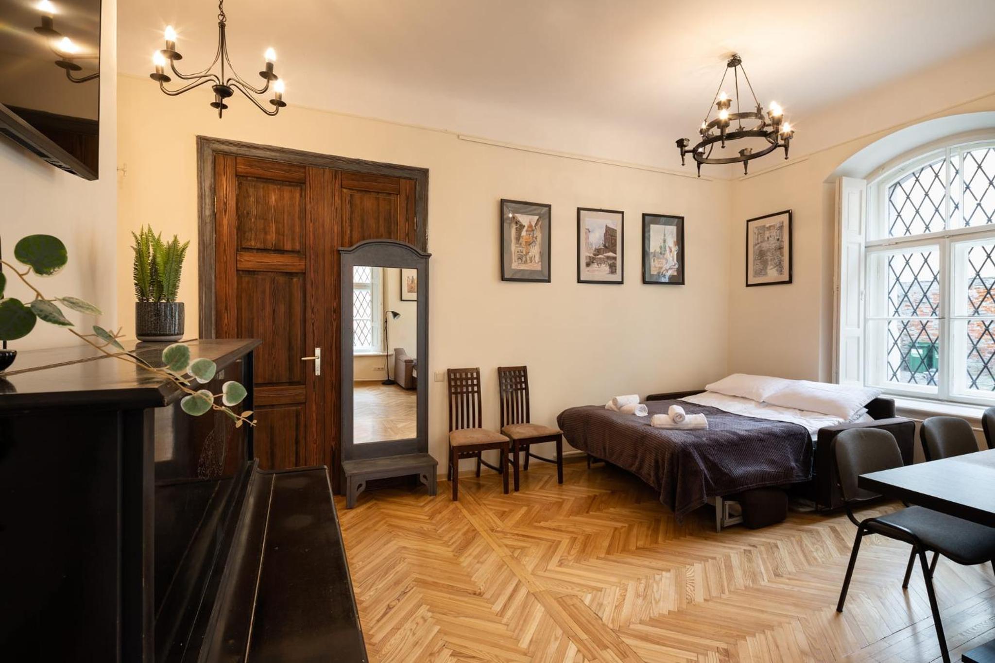 Old Riga Historical One Bedroom Apartment view 5