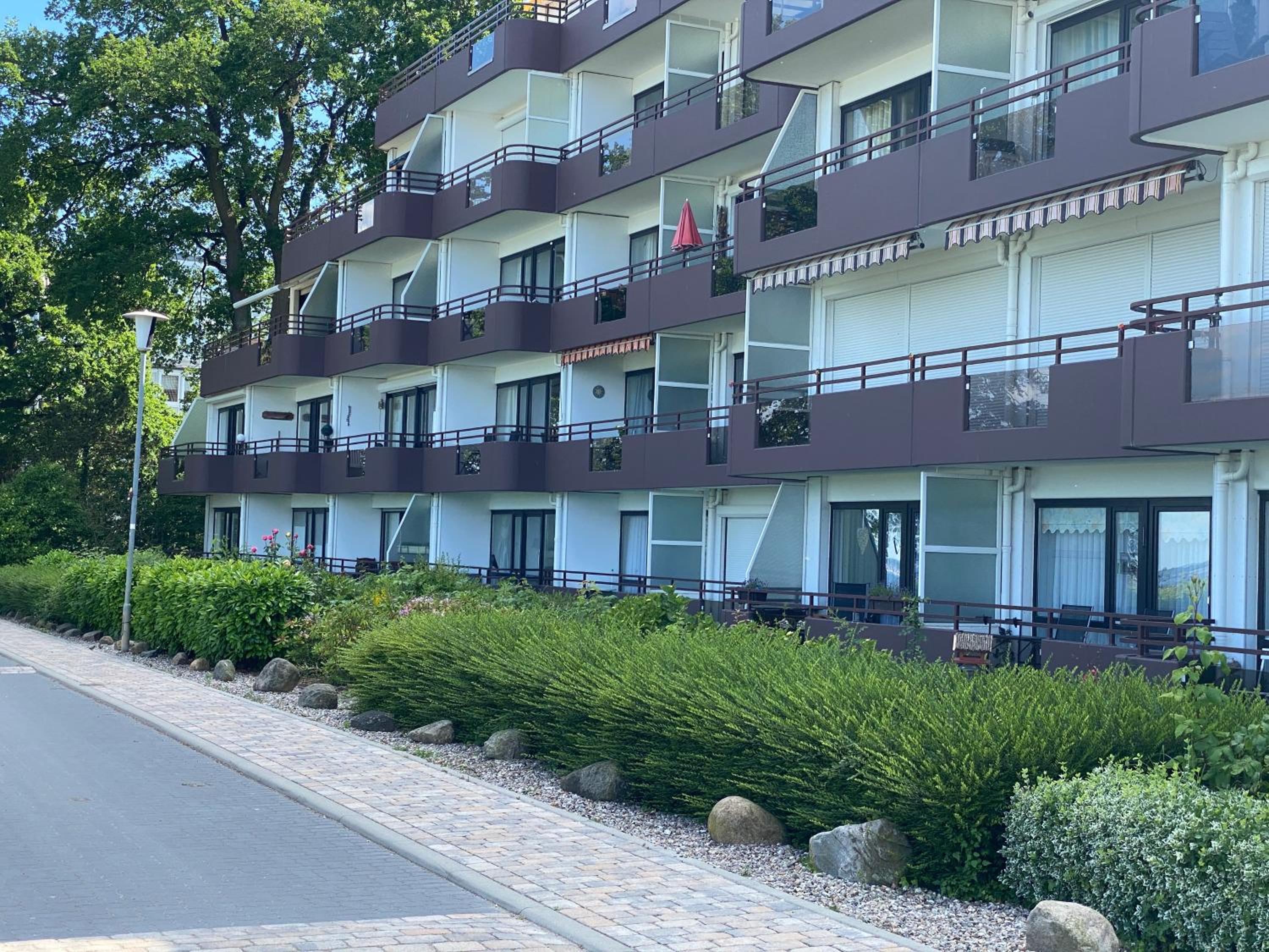 Moderne 3-Zi-Wohnung mit Meerblick direkt am Strand