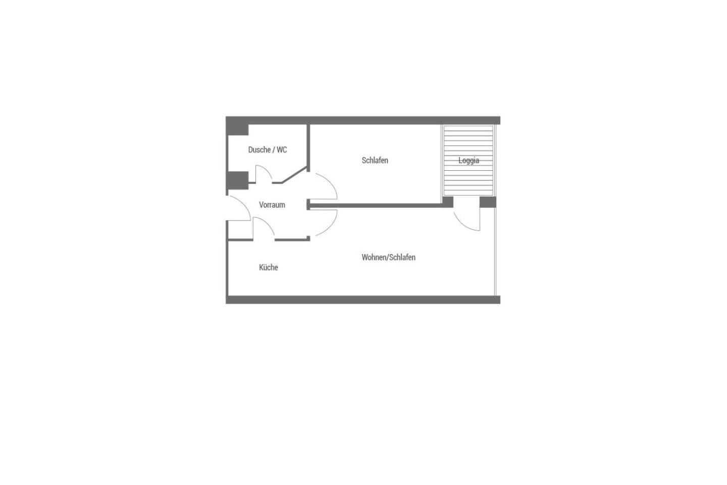 Ferienwohnpark Immenstaad am Bodensee Zwei-Zimmer-Apartment 55 30