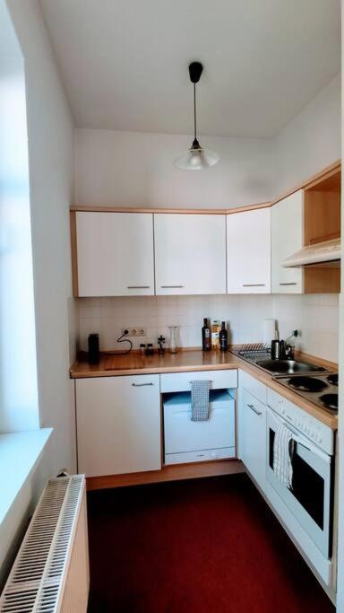 Modern Studio08 with big balcony in the Neustadt