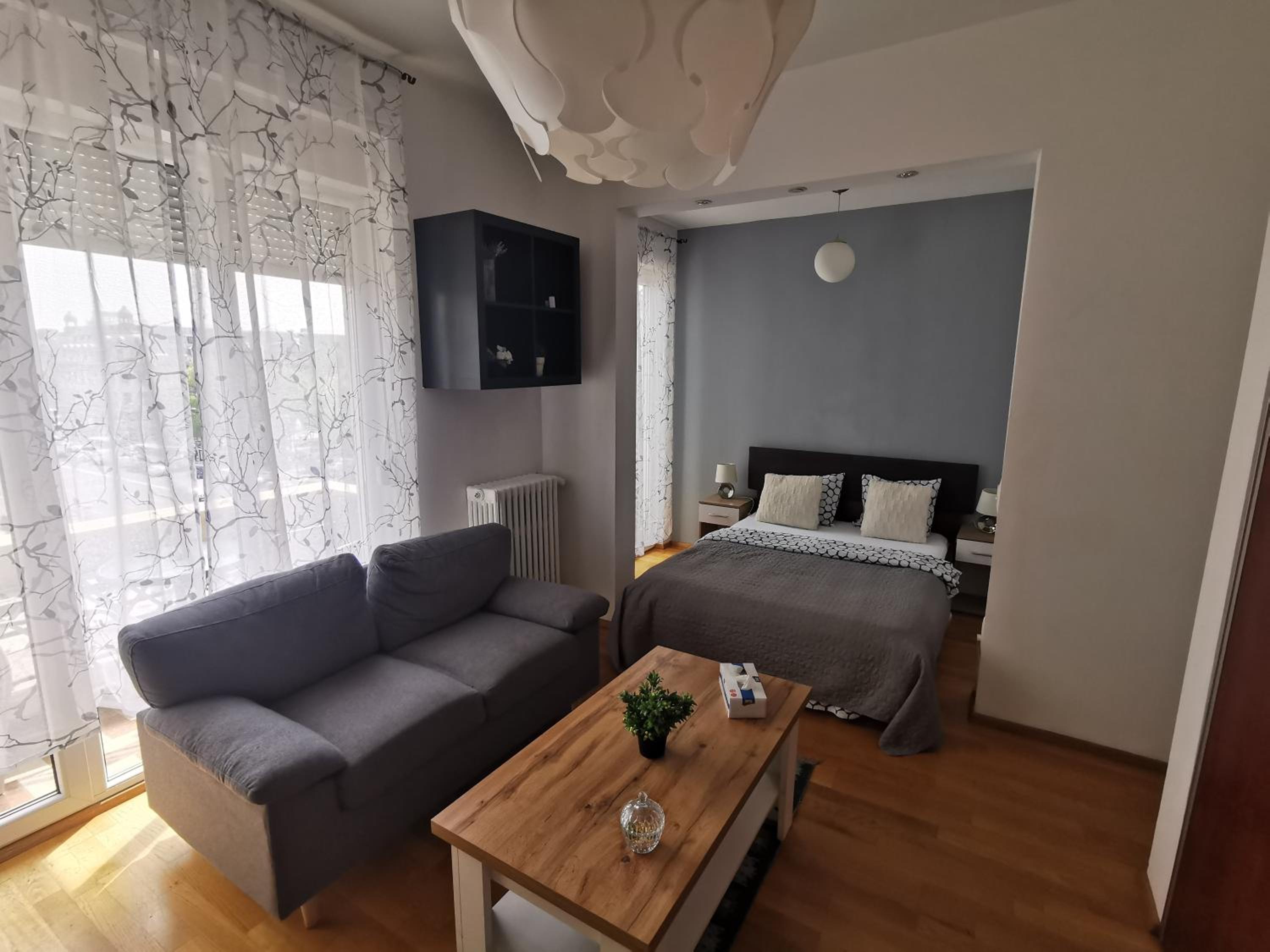 Black and White Apartments