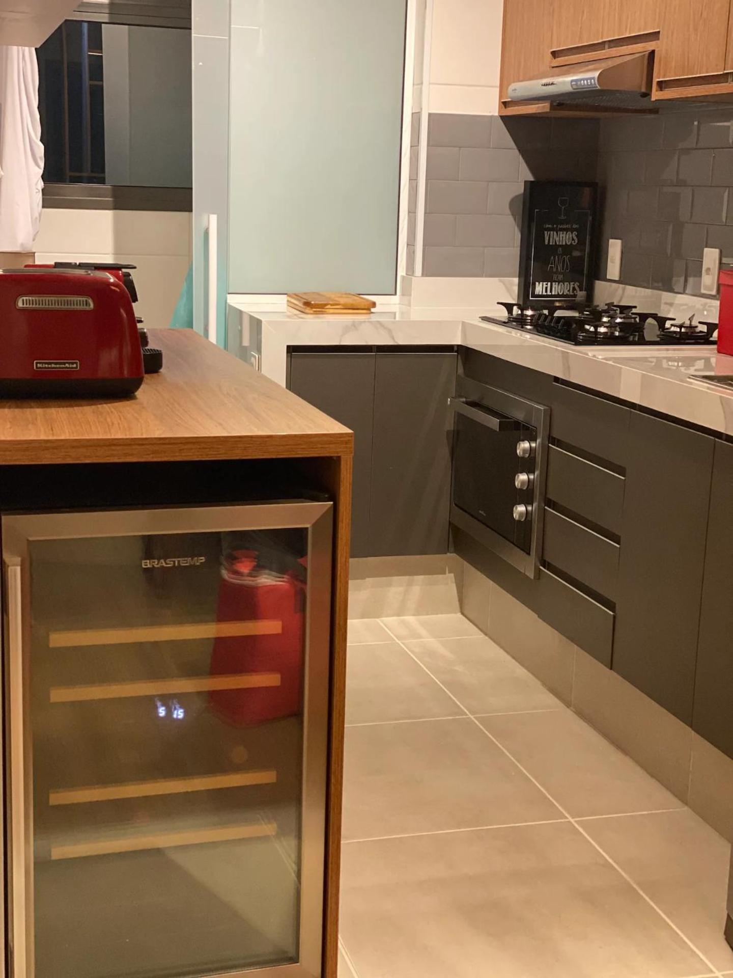Apartamento novíssimo top com lareira