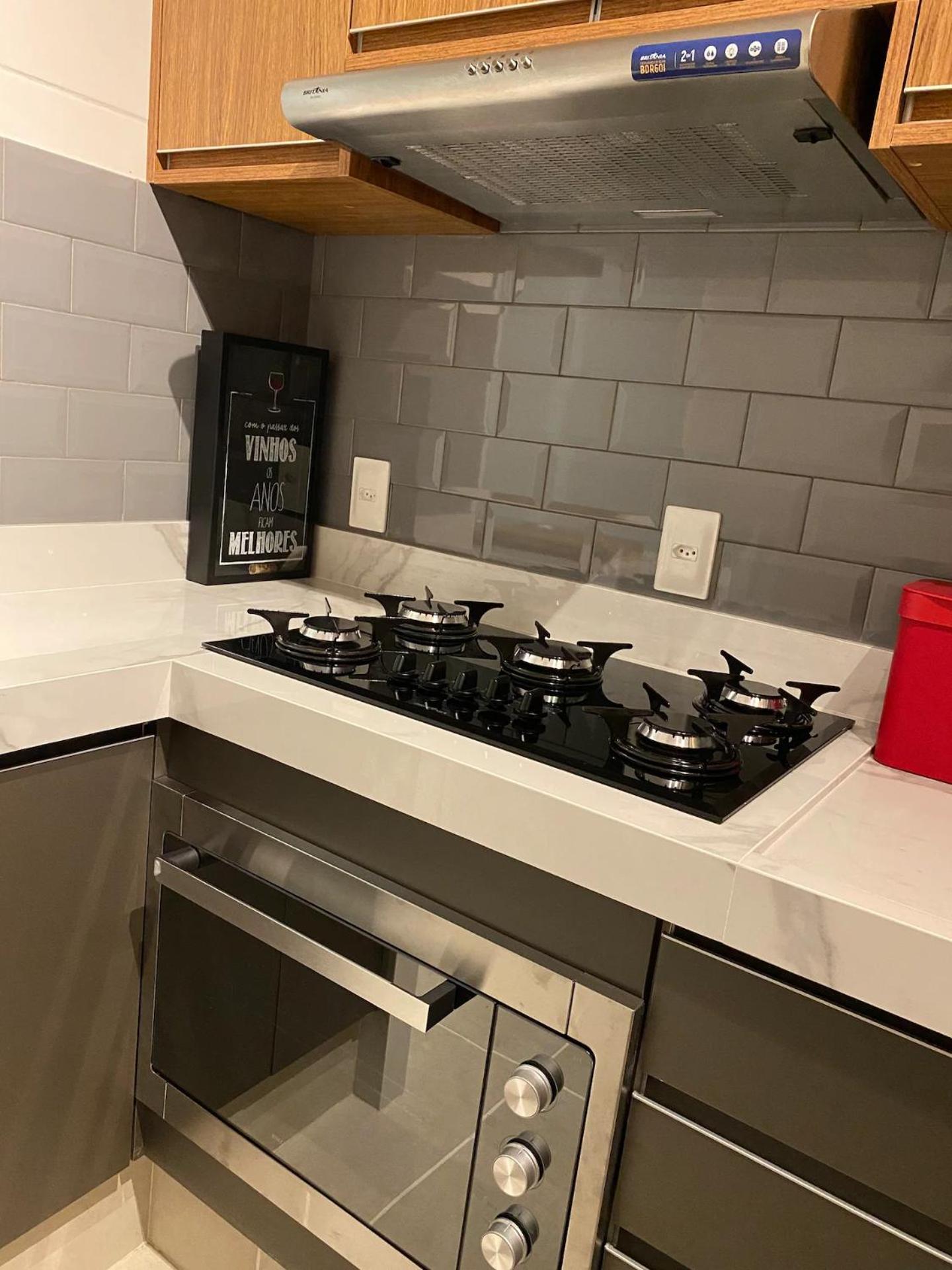 Apartamento novíssimo top com lareira