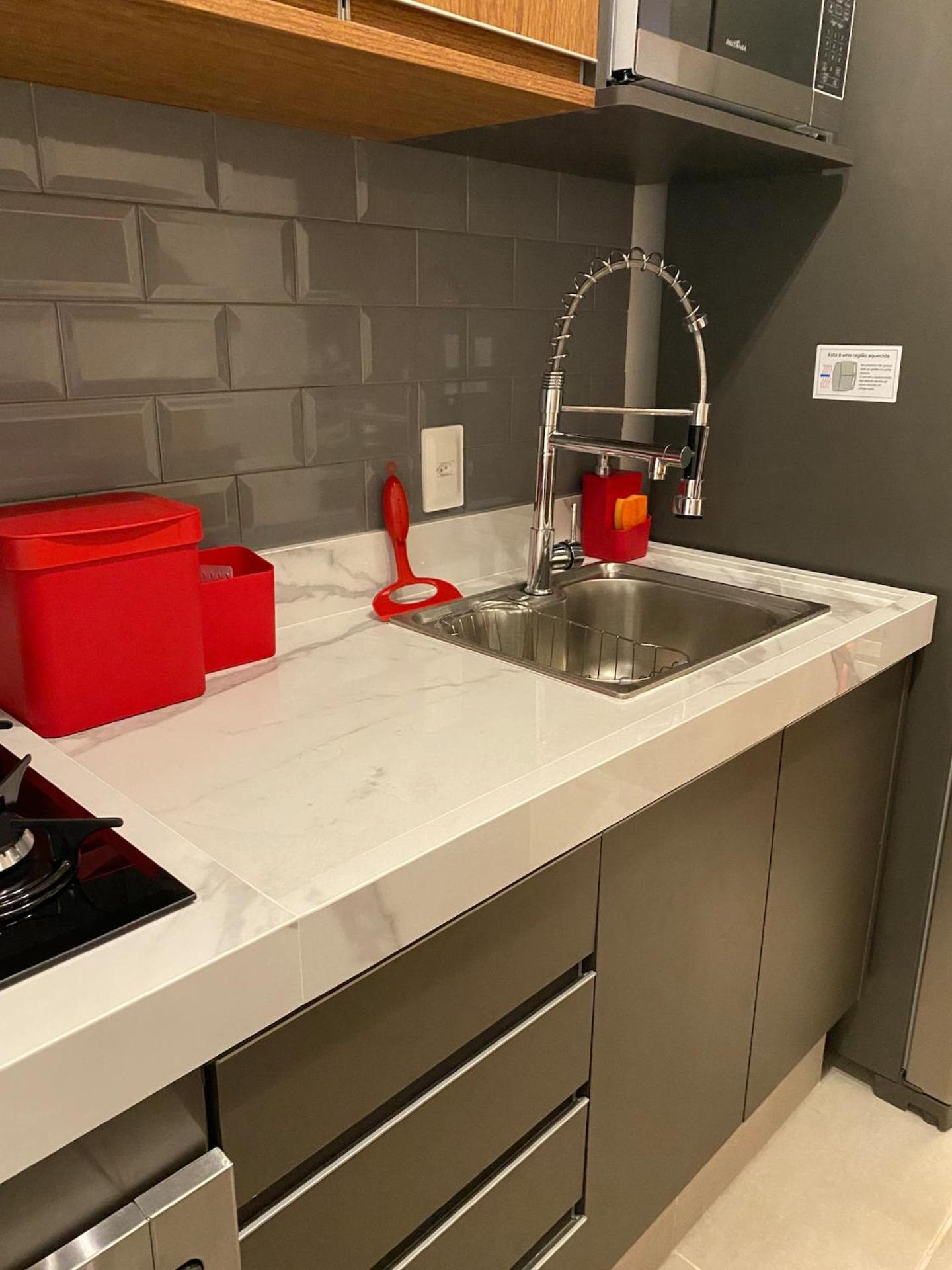 Apartamento novíssimo top com lareira