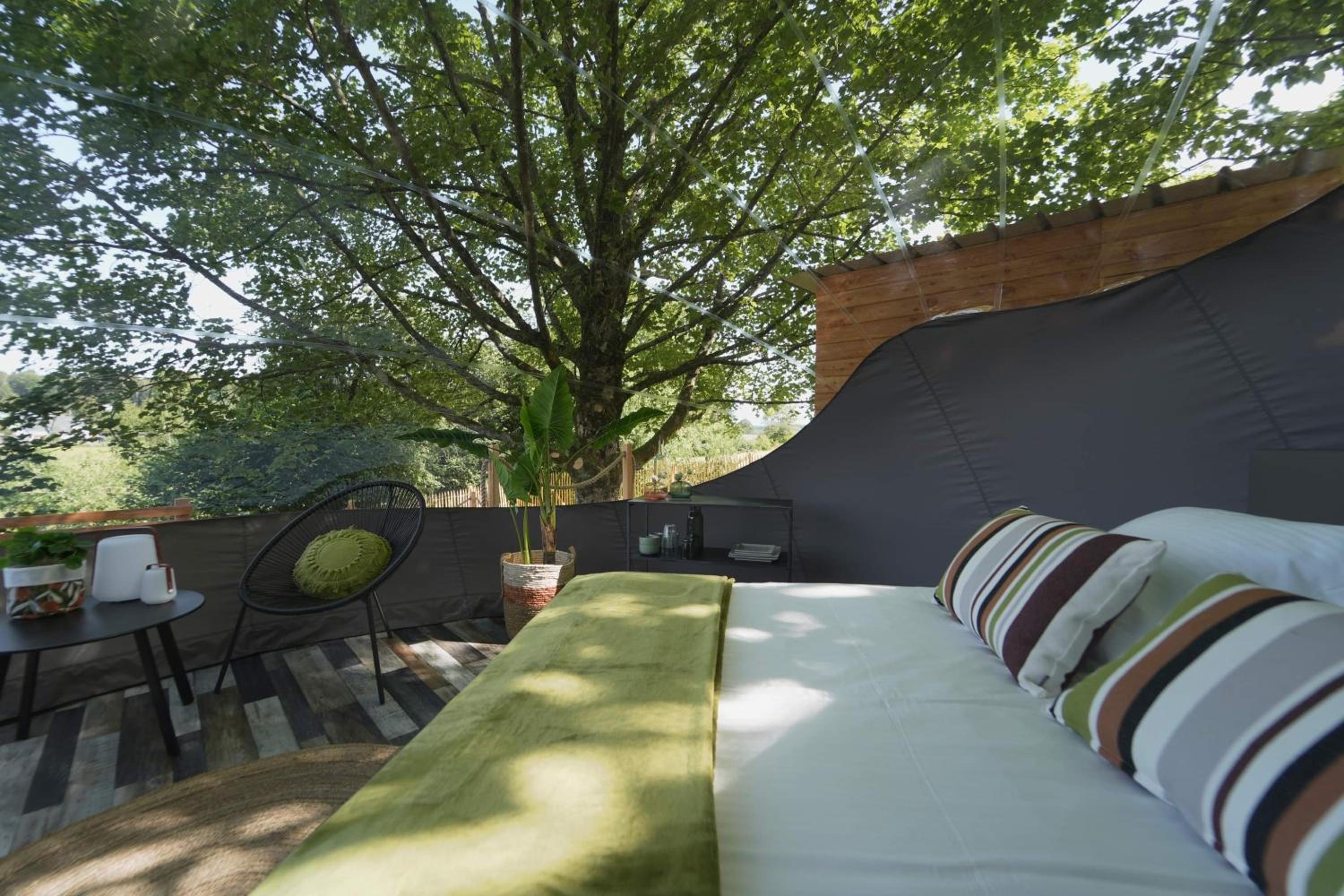 Bulles Odette & Ginette et Tiny House Suzette "Au guet Marais" Etape Insolite
