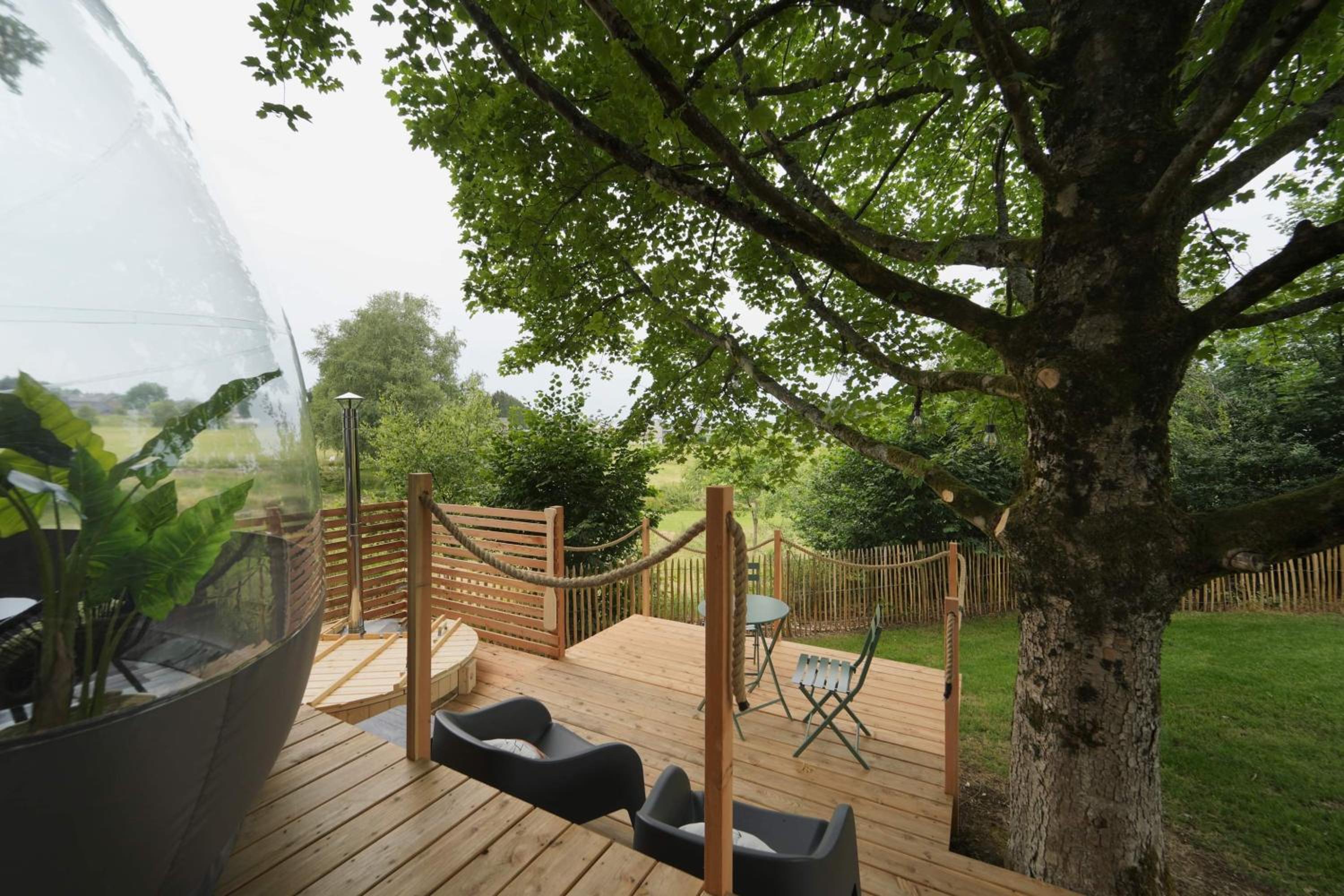 Bulles Odette & Ginette et Tiny House Suzette "Au guet Marais" Etape Insolite