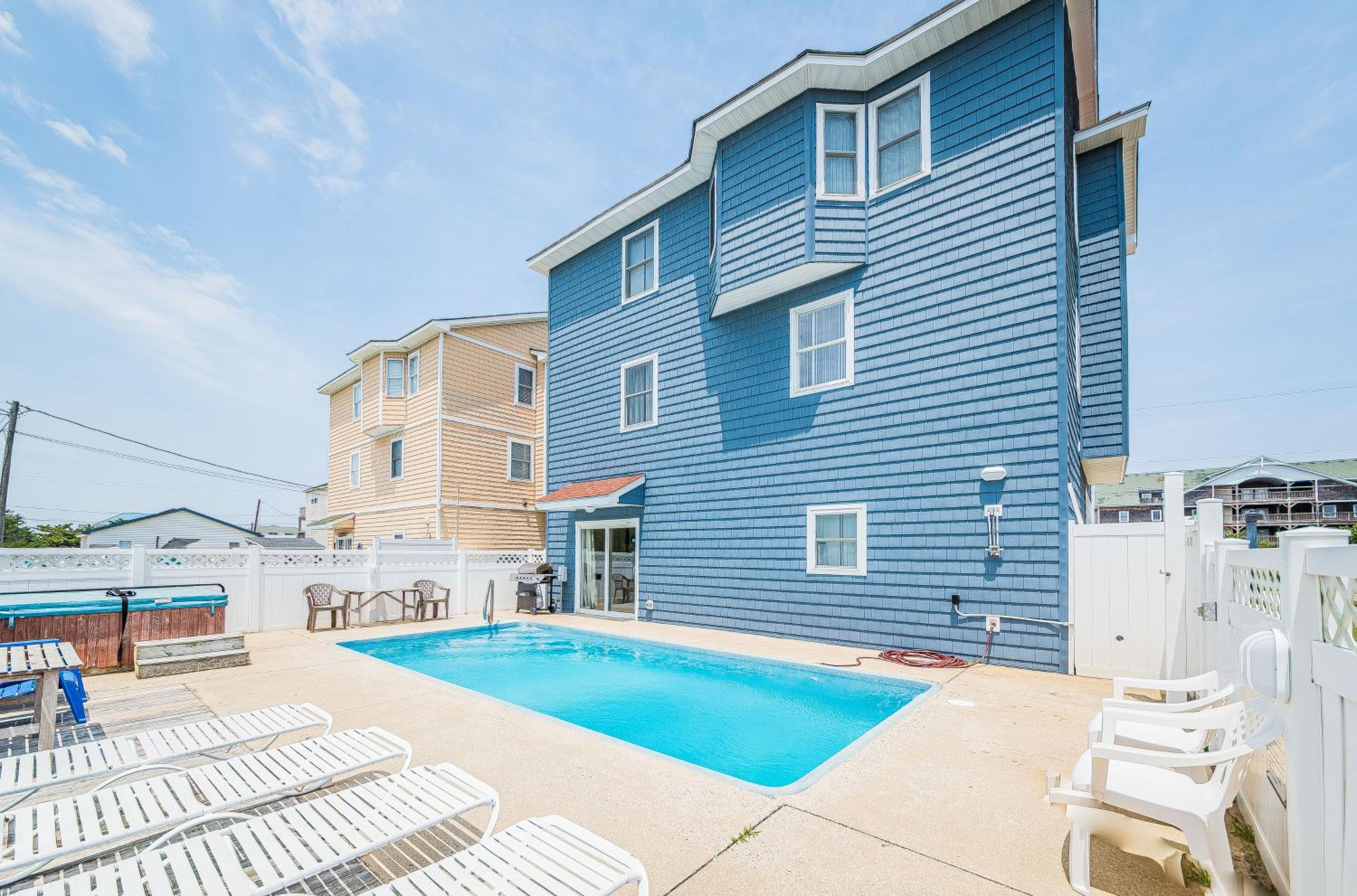 Down by the Sea - KDH MP 9, Ocean View, 200 Yds to Beach, Elevator, Pool, Hot Tub, Pets OK view 2