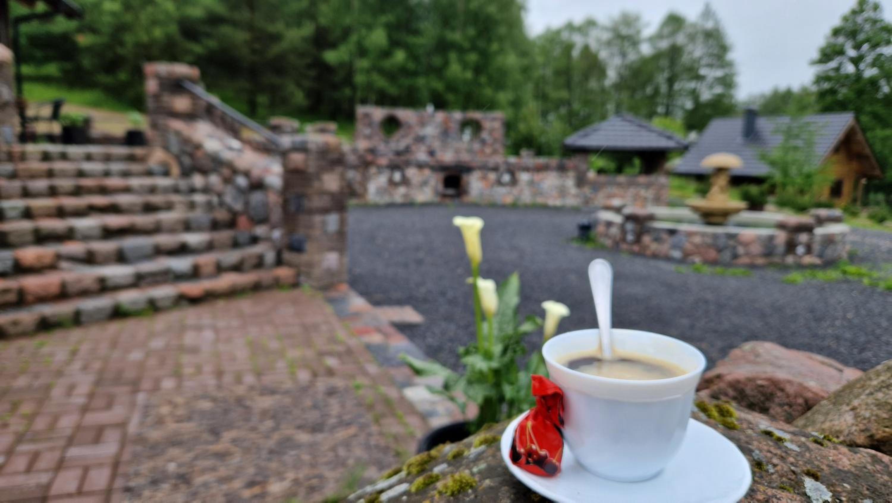 Namukas su ežero pakrante Trakai ,Viesų vila