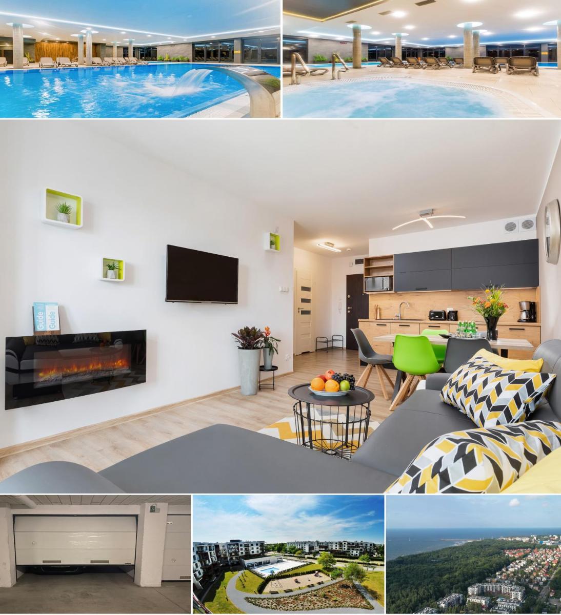 Hotel Polanki Park Deluxe Apartament SWEET HOME D405 Garage Pool Sauna Jacuzzi Fitness - Image 1