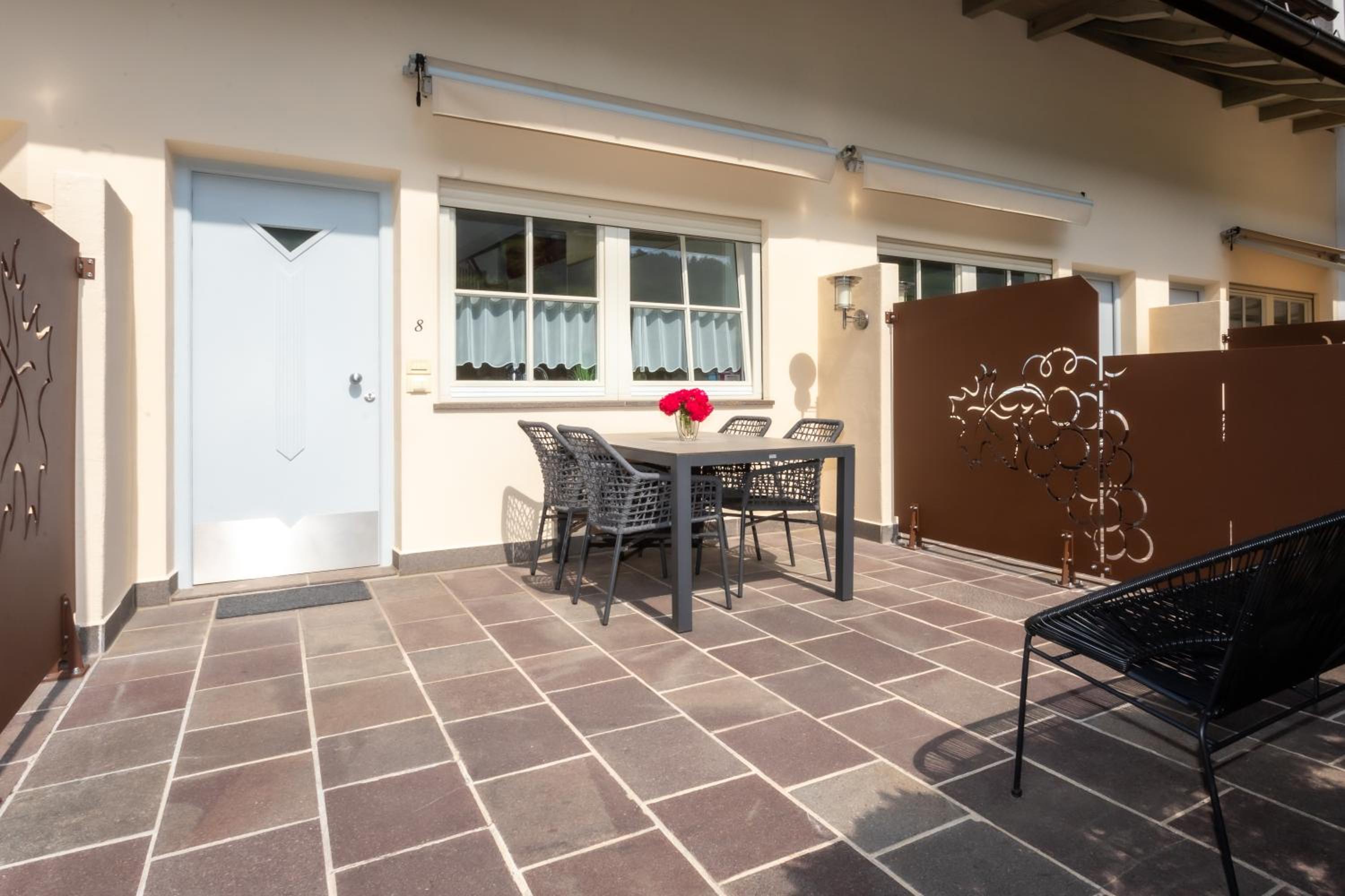 outdoor BBQ area