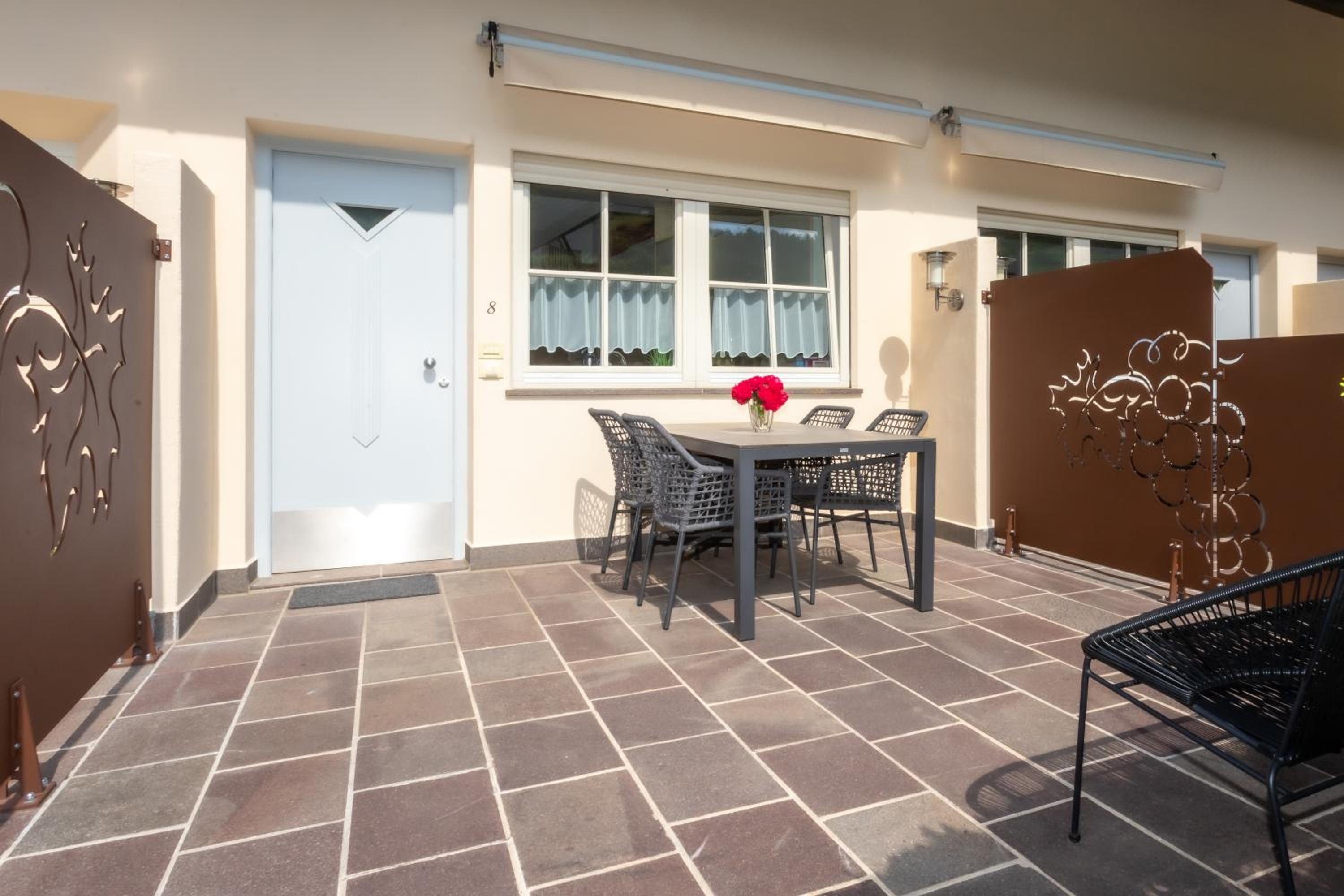 outdoor BBQ area