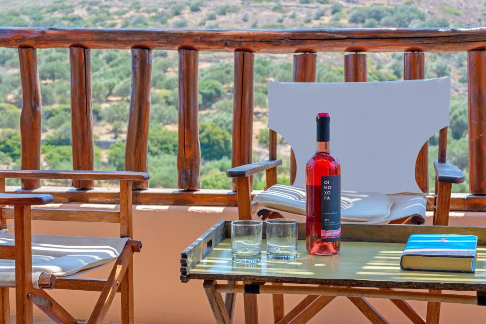 Elounda Almond Tree Villa Private Pool, Sea Views & Birds in a Relaxing Authentic Cretan Escape view 2