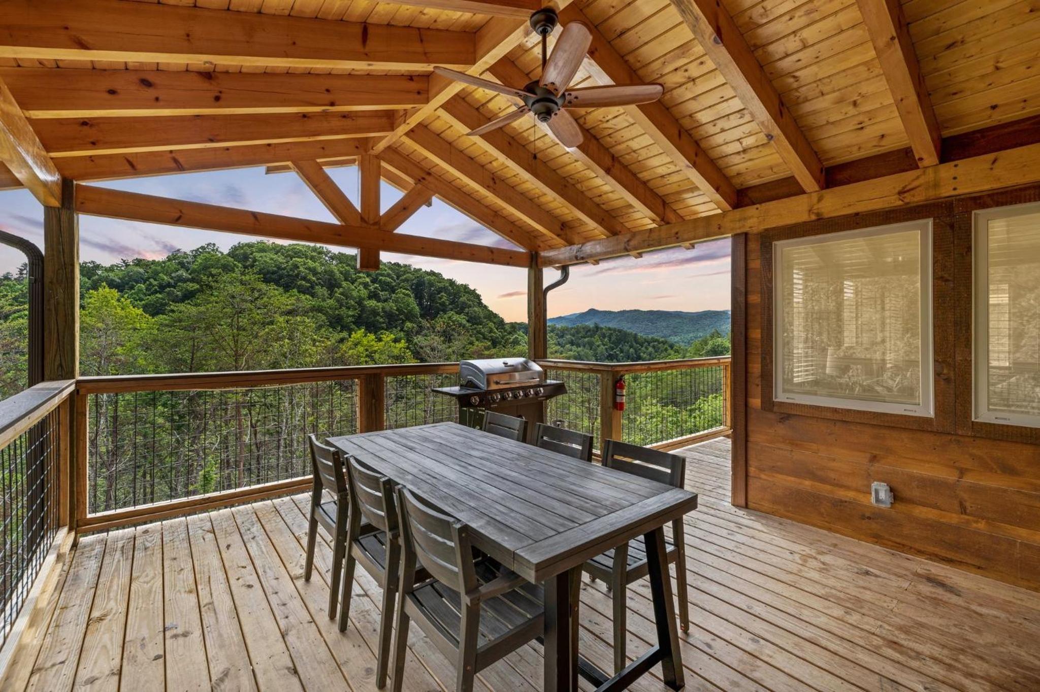 Stargazer Chalet cabin view 4