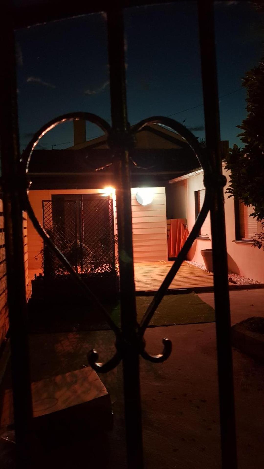 outdoor BBQ area