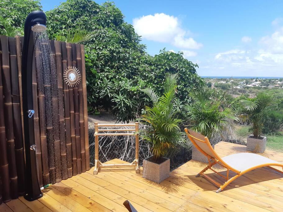 TI COIN RELAX bungalow vue mer piscine privée view 2