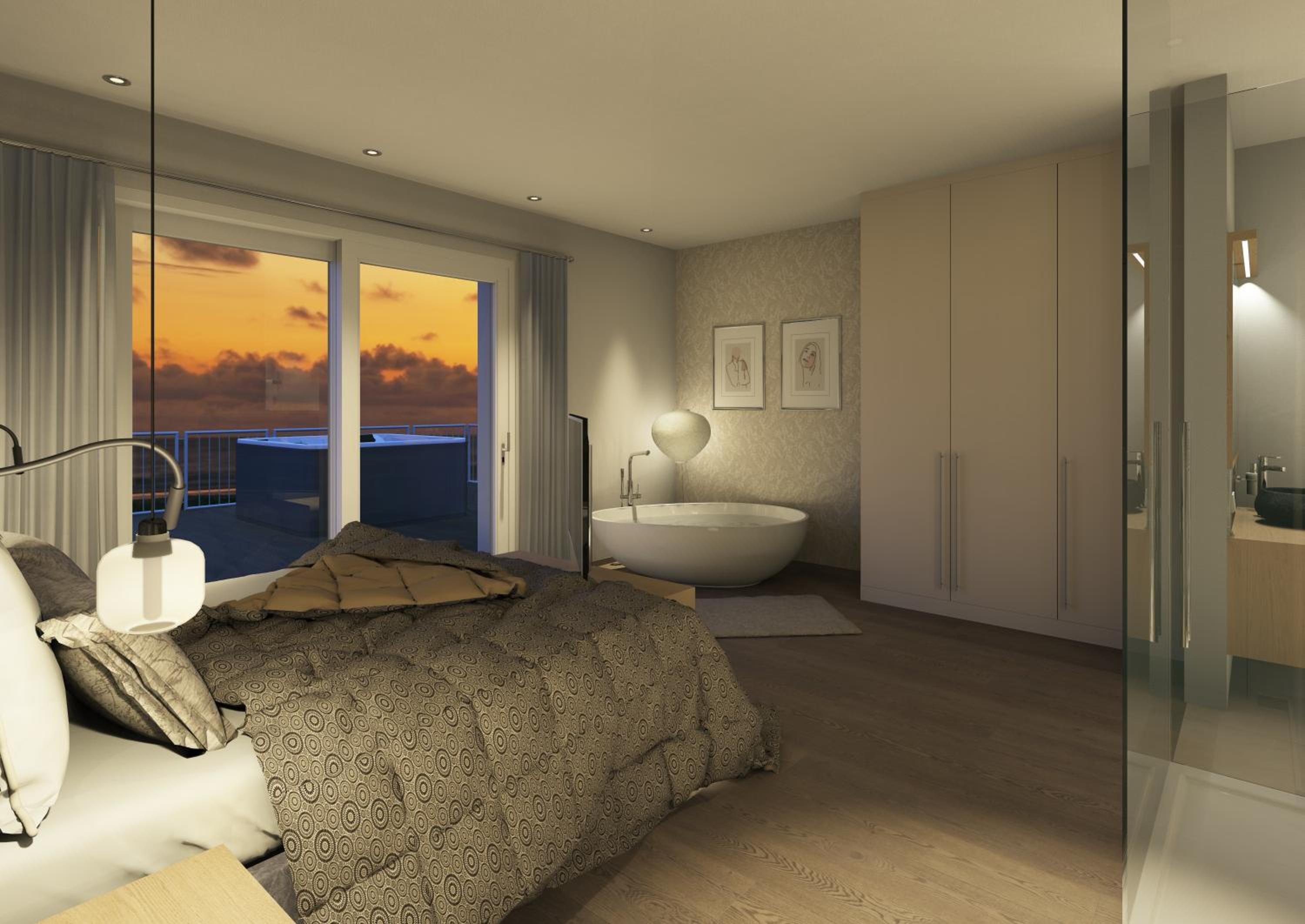hotel room