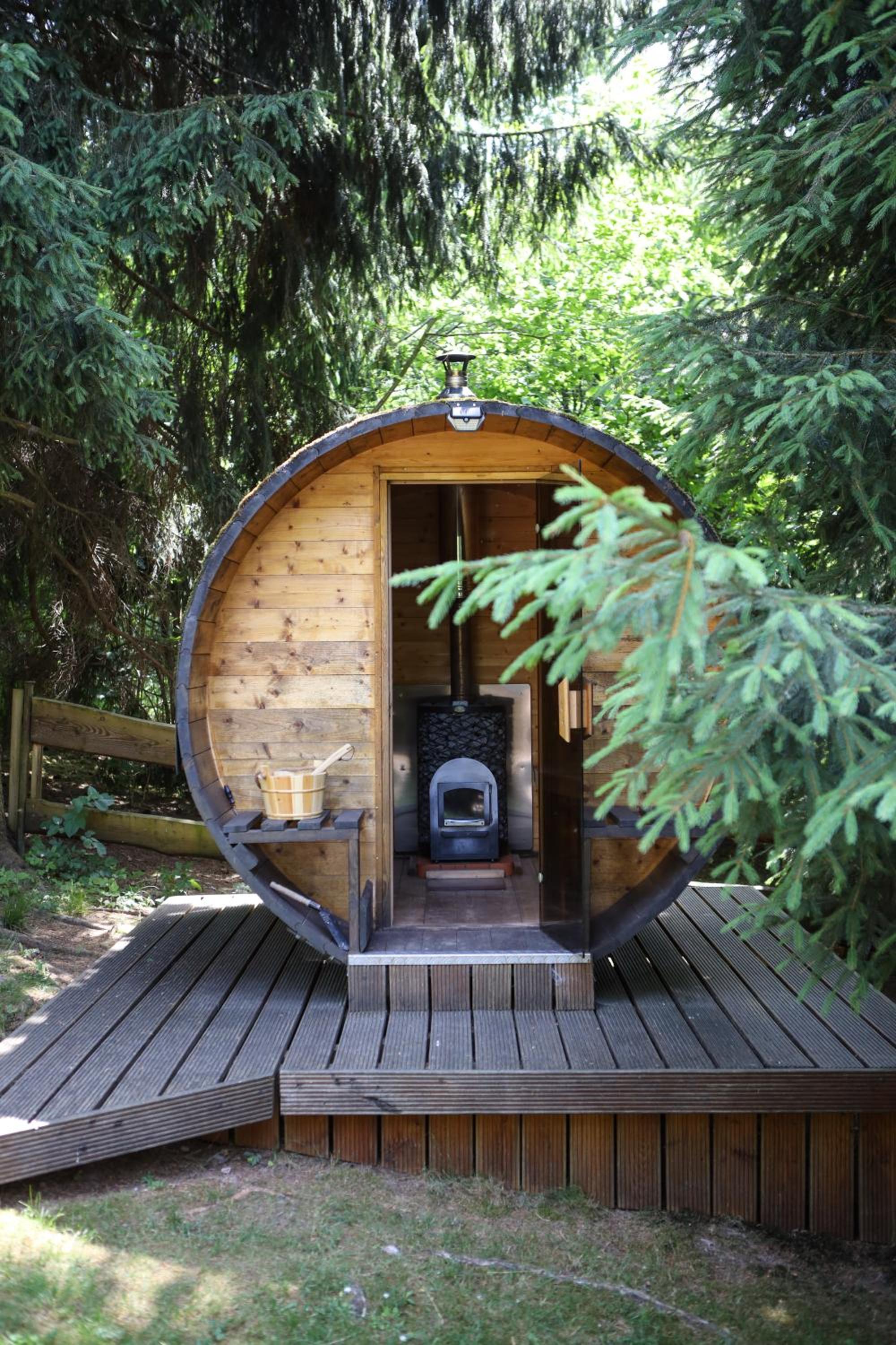 Idyllisches Ferienhaus am Wald