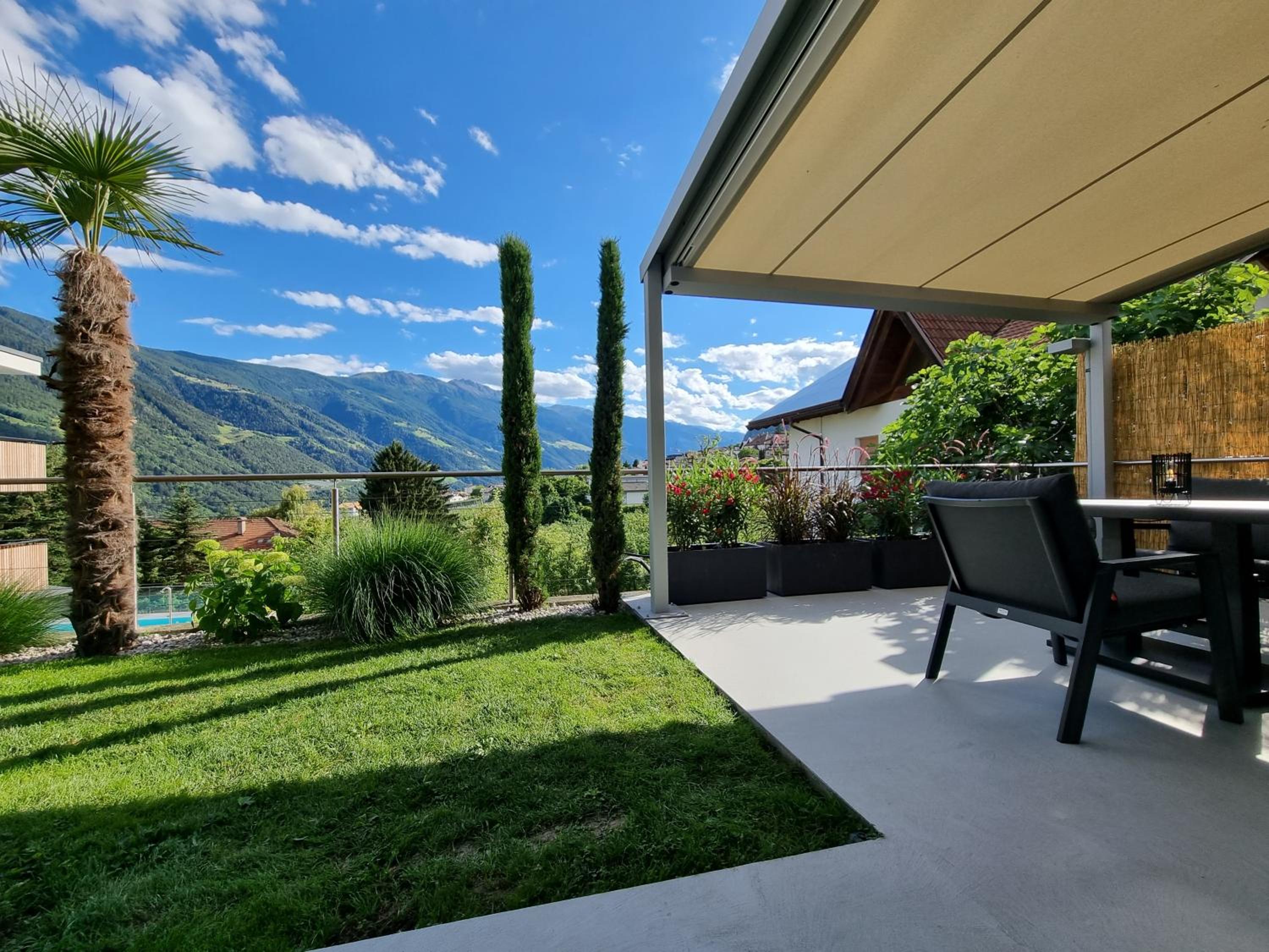 Appartement Mayr en Parcines — balance & terrace
