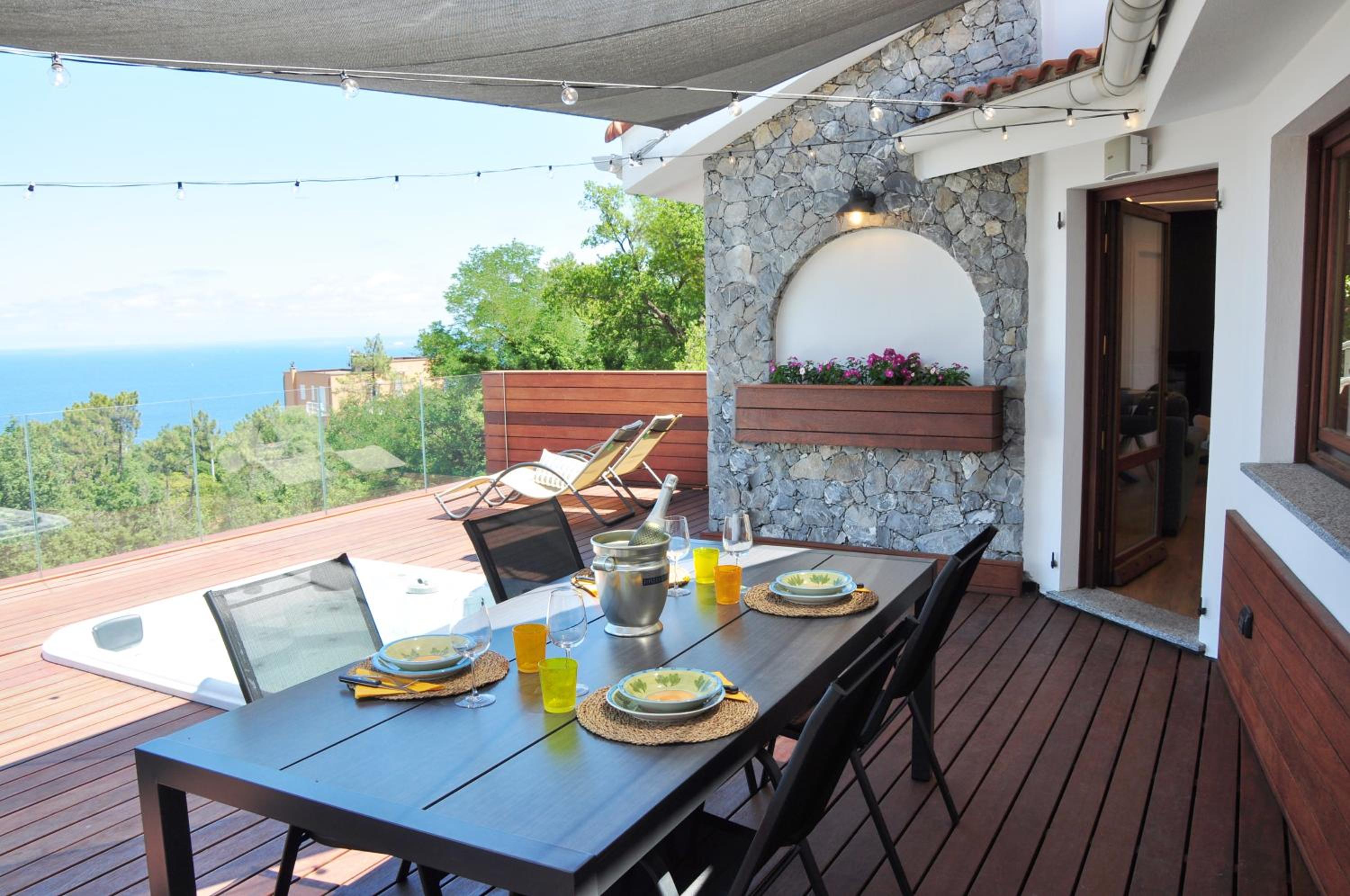 Spettacolare vista isola Terrazza e idromassaggio